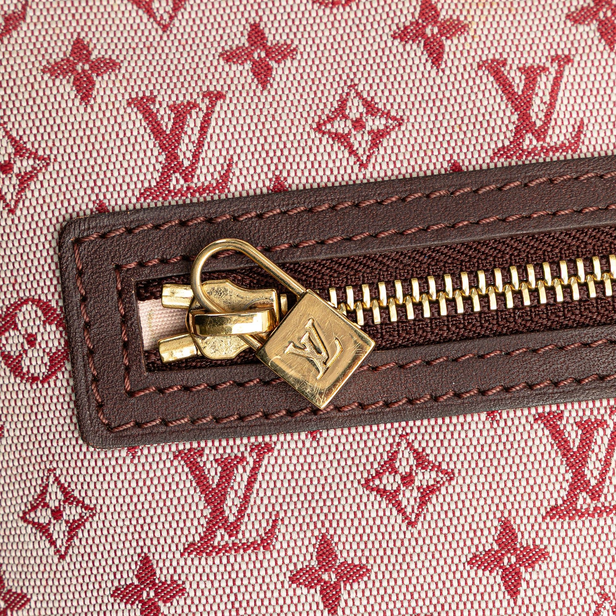 Louis Vuitton Louis Vuitton Monogram Mini Lin Lucille PM Red Size ONE SIZE - 9 Thumbnail