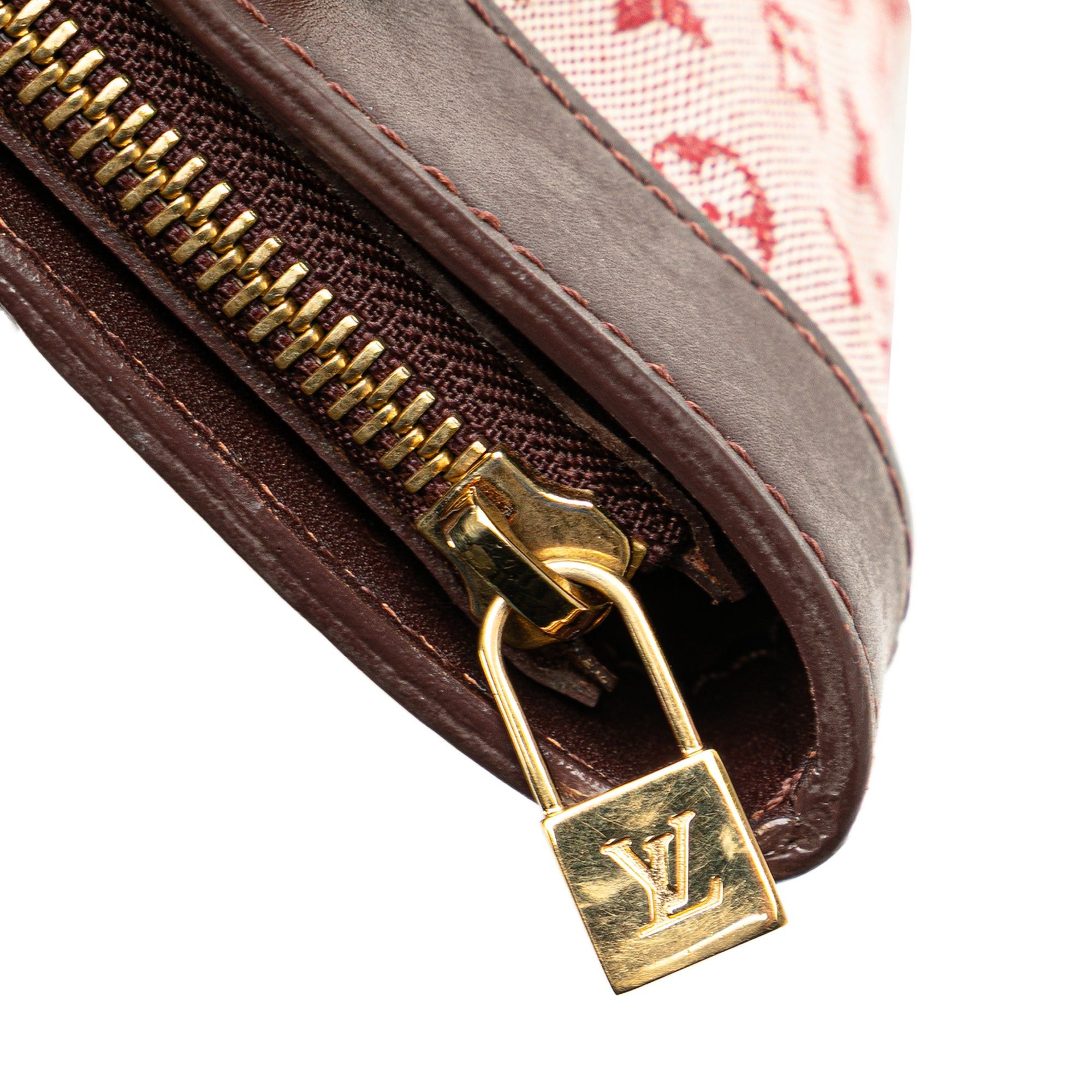 Louis Vuitton Louis Vuitton Monogram Mini Lin Lucille PM Red Size ONE SIZE - 10 Thumbnail
