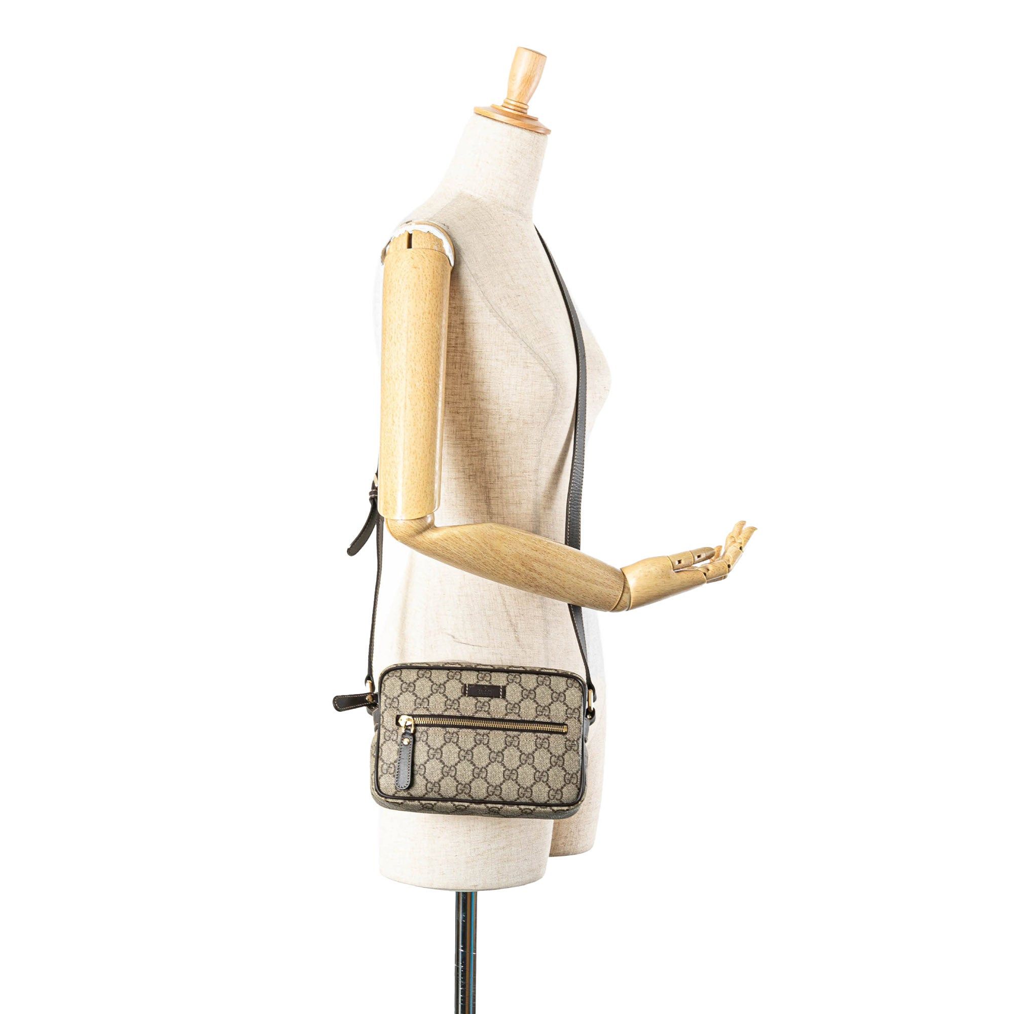 Gucci Gucci GG Supreme Crossbody Brown Size ONE SIZE - 11 Thumbnail