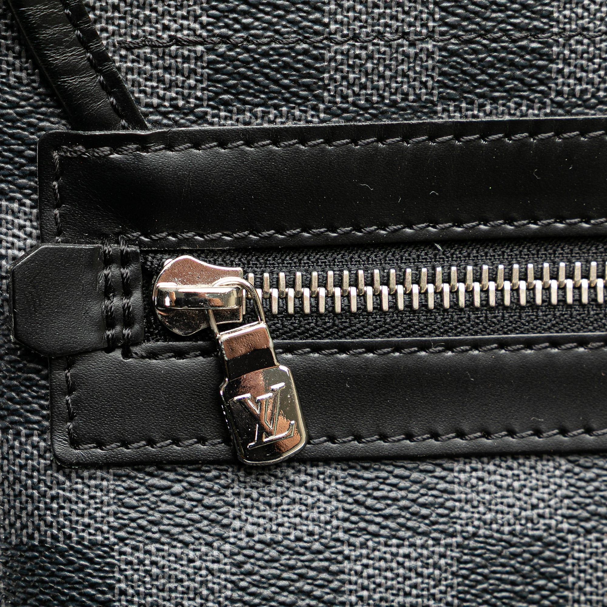 Louis Vuitton Louis Vuitton Damier Graphite Daniel MM Black Size ONE SIZE - 7 Thumbnail