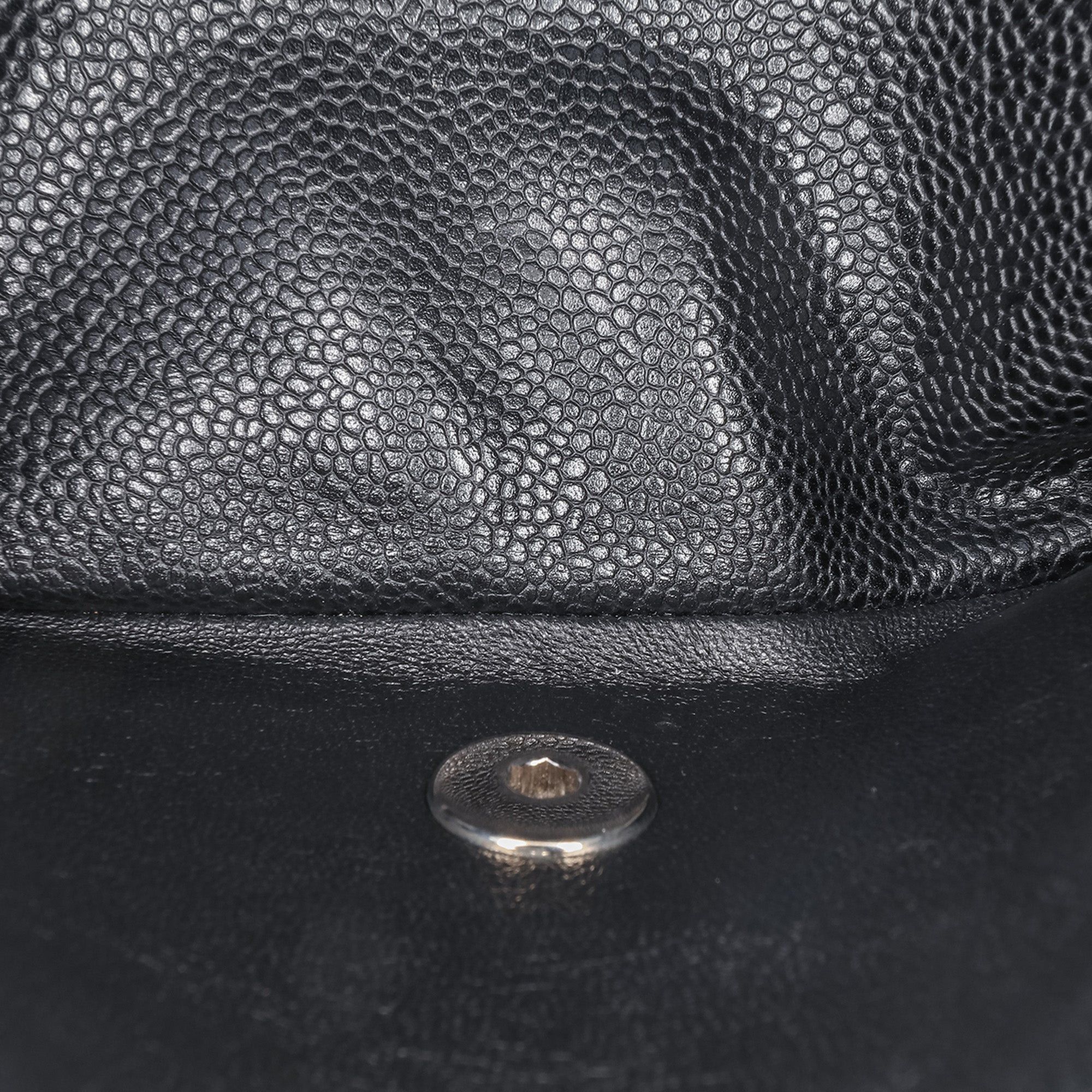 Chanel Chanel Medium Classic Caviar Double Flap Black Size ONE SIZE - 5 Thumbnail
