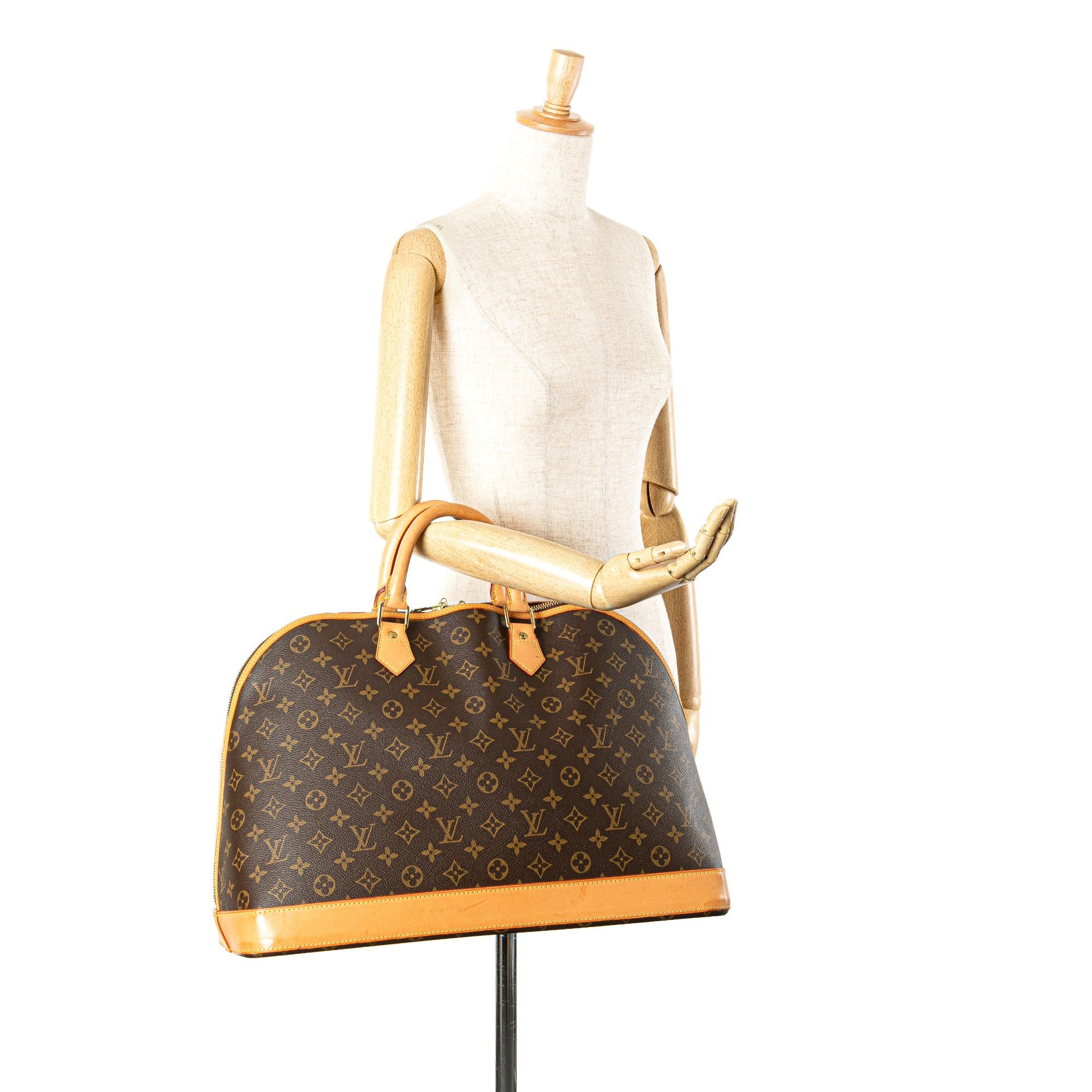 Louis Vuitton Louis Vuitton Monogram Alma Voyage MM Brown Size ONE SIZE - 11 Thumbnail
