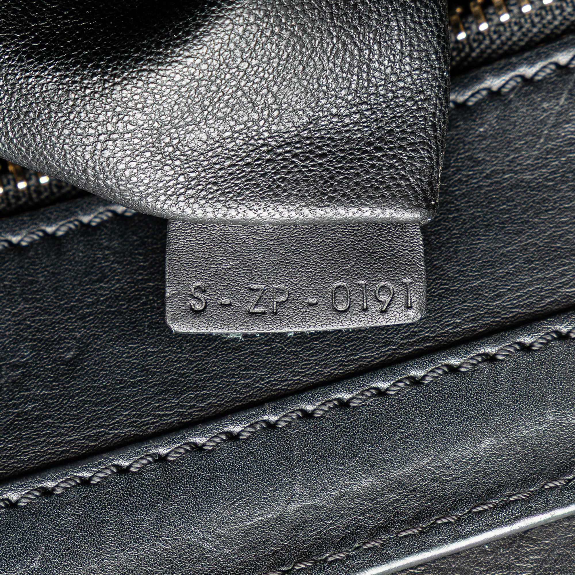 Celine Celine Micro Smooth Calfskin Luggage Tote Black Size ONE SIZE - 6 Thumbnail