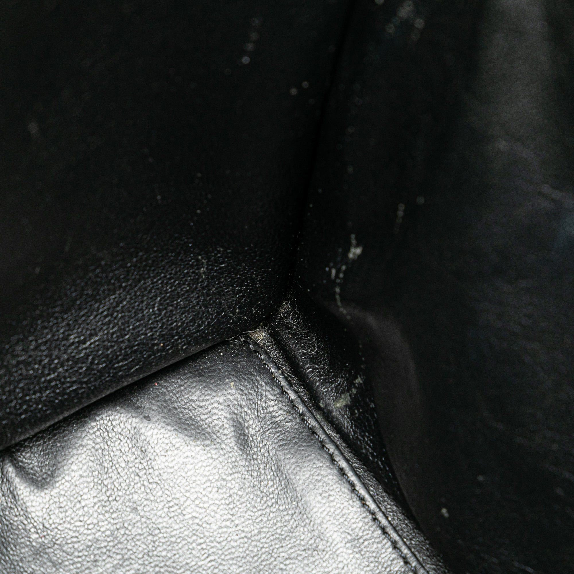Celine Celine Micro Smooth Calfskin Luggage Tote Black Size ONE SIZE - 8 Thumbnail