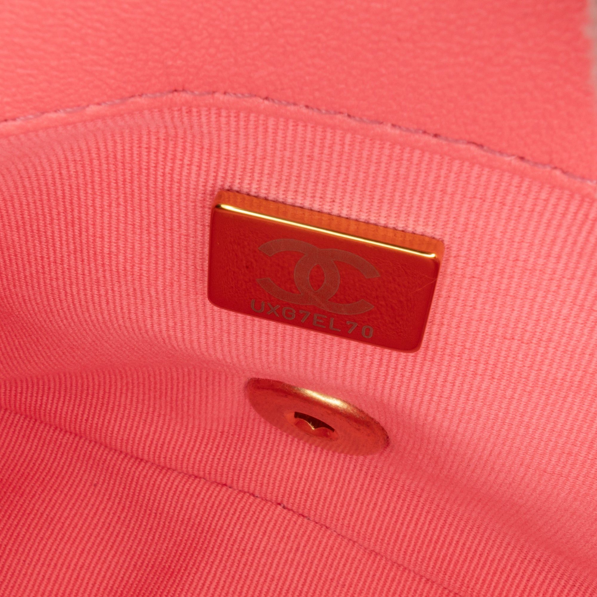 Chanel Chanel Mini Quilted Lambskin Funky Town Flap Pink Size ONE SIZE - 5 Thumbnail