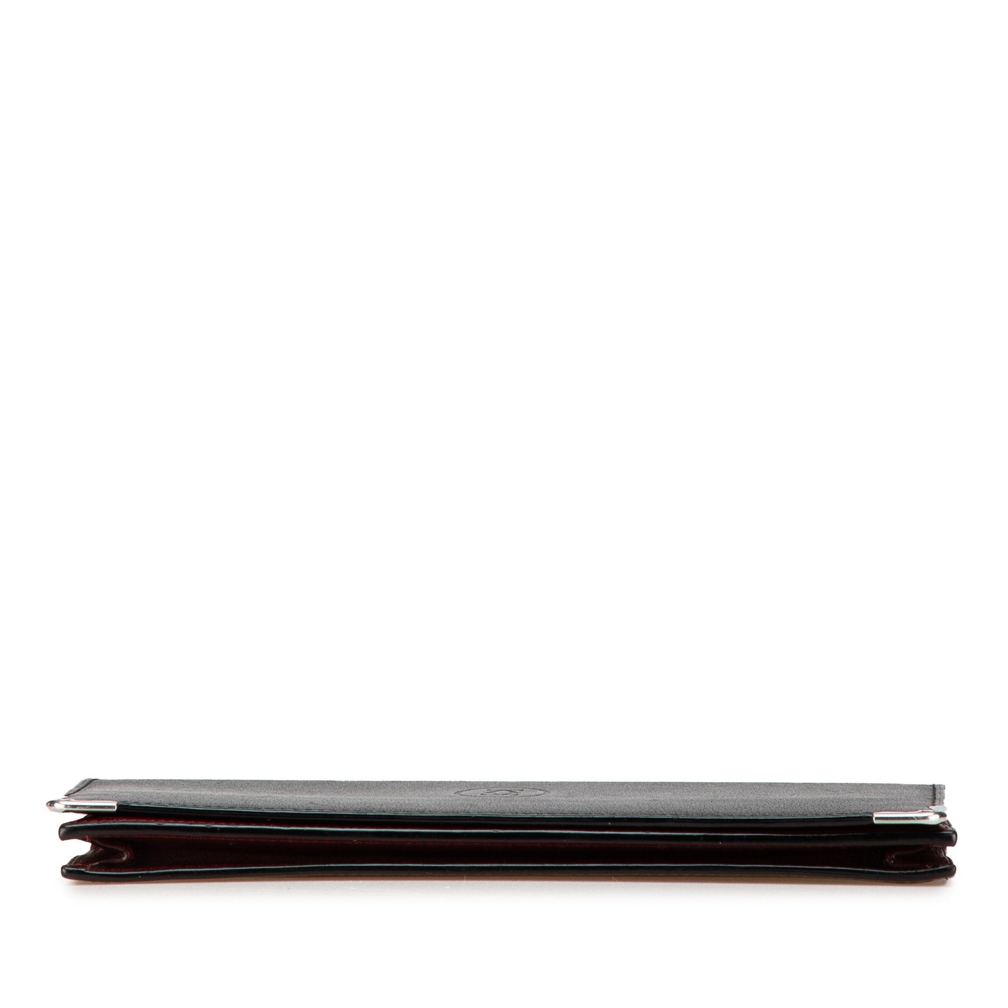 Cartier Cartier Leather Must De Cartier Long Wallet Black Size ONE SIZE - 3 Thumbnail