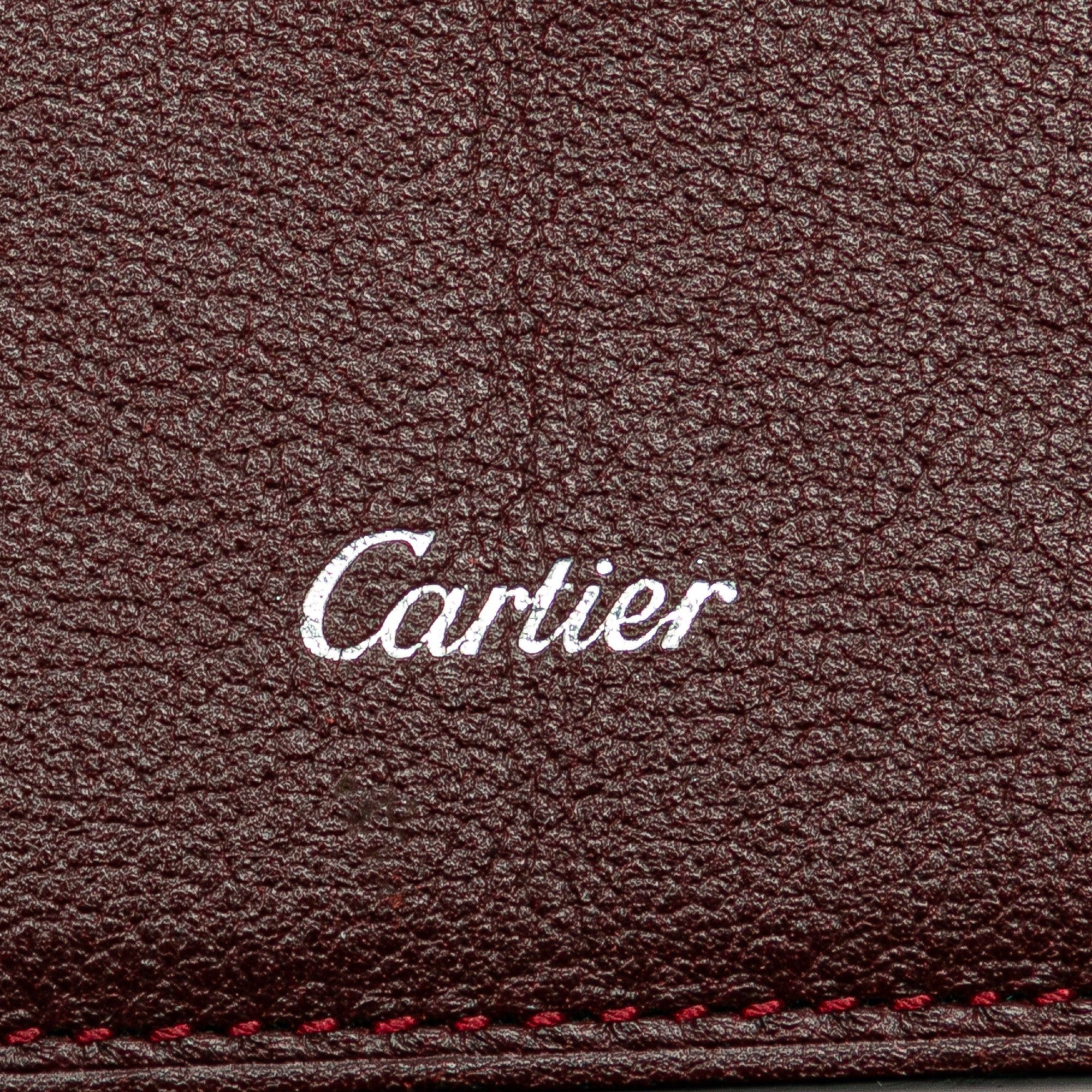 Cartier Cartier Leather Must De Cartier Long Wallet Black Size ONE SIZE - 6 Thumbnail