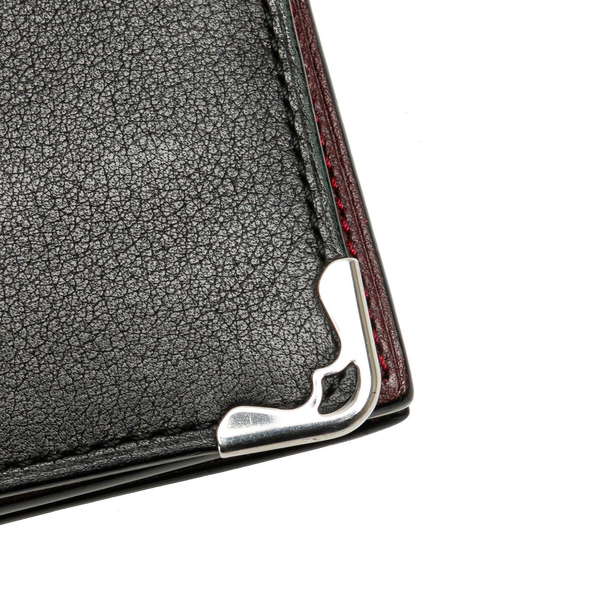 Cartier Cartier Leather Must De Cartier Long Wallet Black Size ONE SIZE - 9 Thumbnail