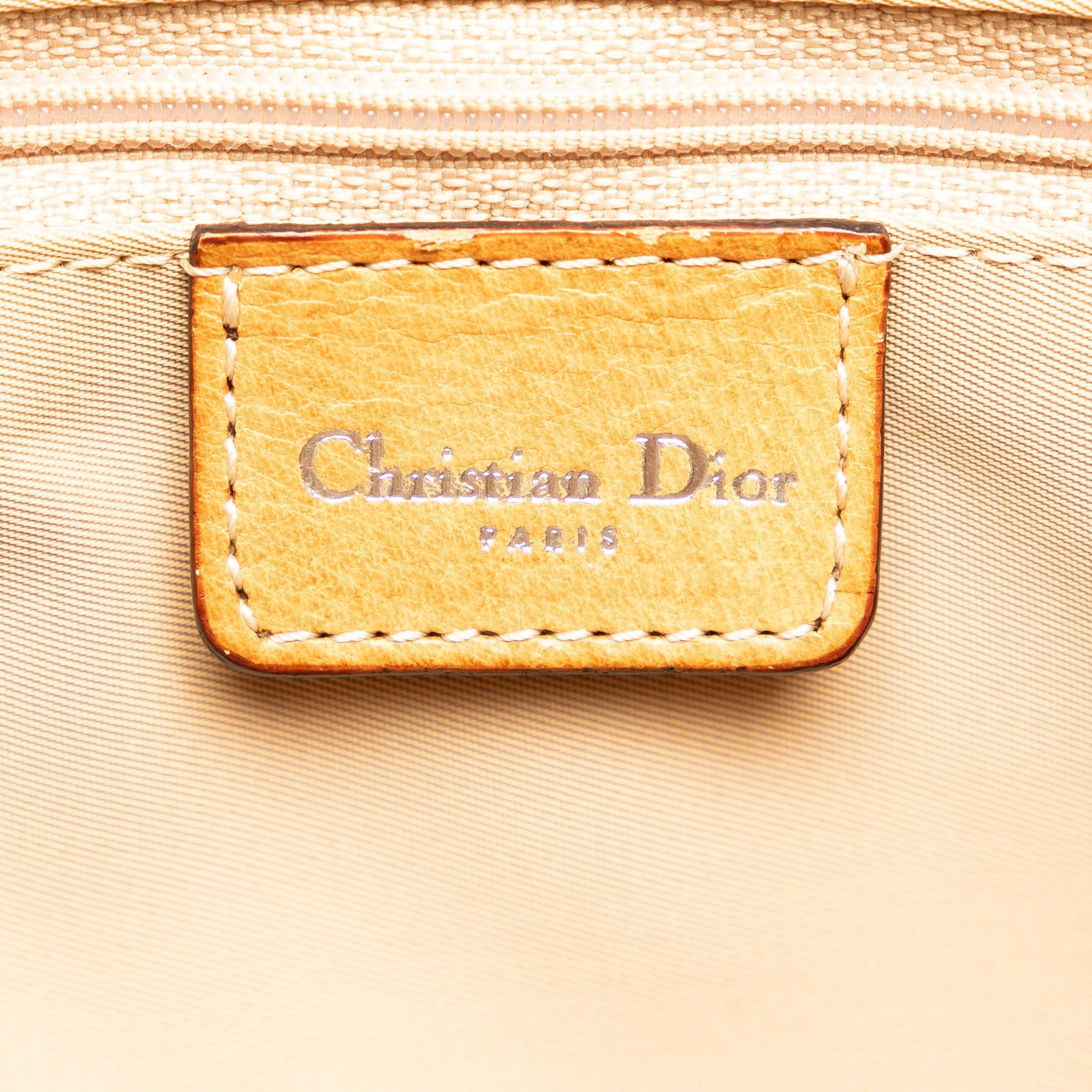 Dior Dior Diorissimo Canvas Tote Brown Size ONE SIZE - 6 Thumbnail
