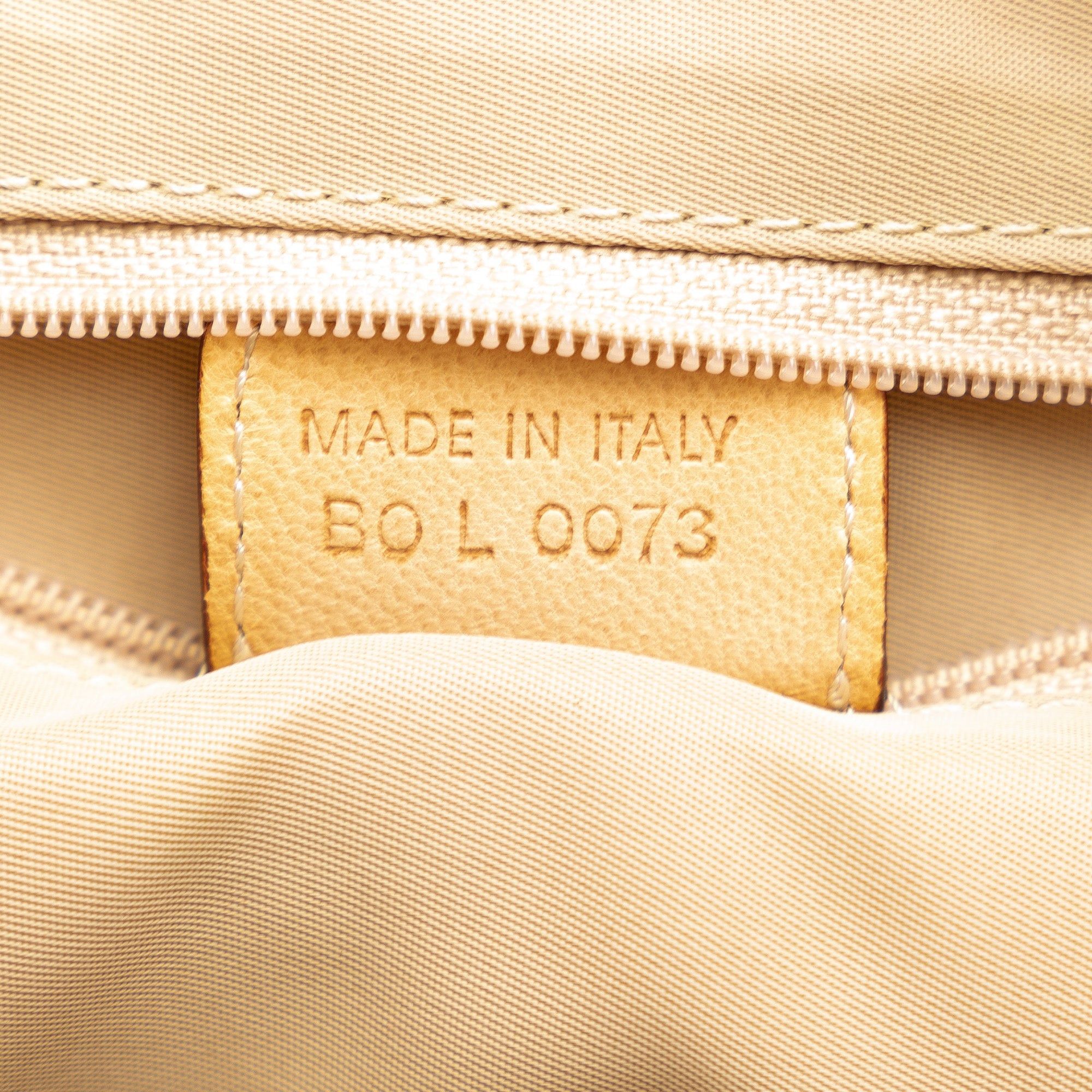 Dior Dior Diorissimo Canvas Tote Brown Size ONE SIZE - 7 Thumbnail