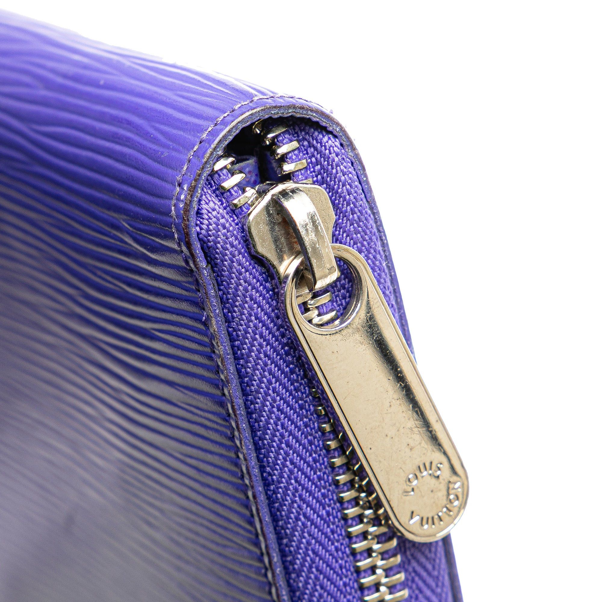 Louis Vuitton Louis Vuitton Epi Zippy Long Wallet Purple Size ONE SIZE - 13 Thumbnail
