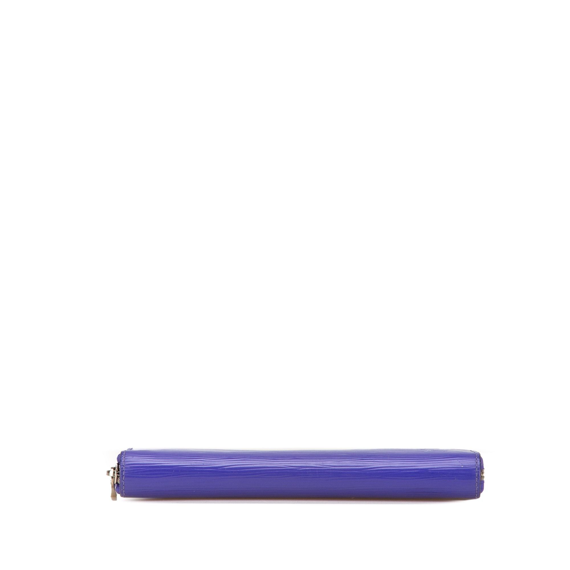 Louis Vuitton Louis Vuitton Epi Zippy Long Wallet Purple Size ONE SIZE - 3 Thumbnail