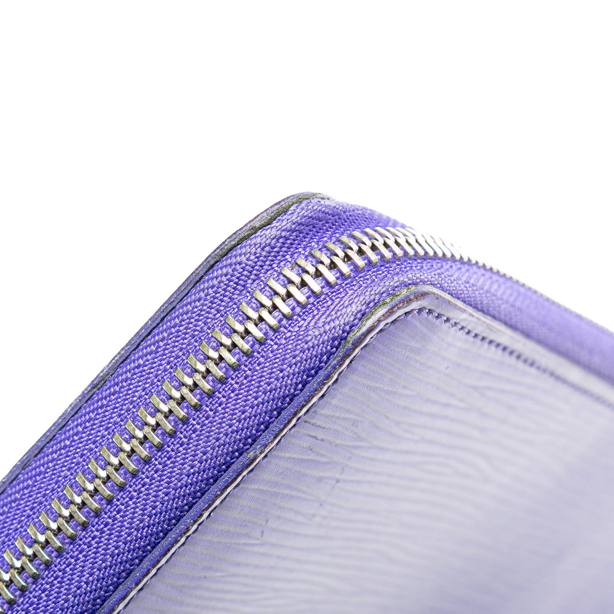 Louis Vuitton Louis Vuitton Epi Zippy Long Wallet Purple Size ONE SIZE - 11 Thumbnail