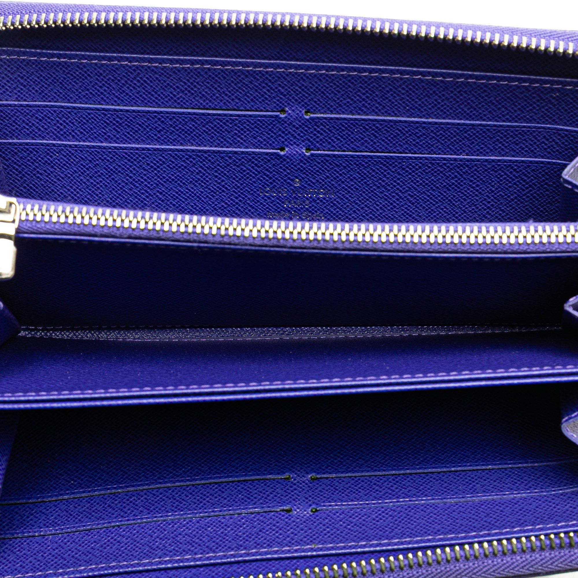 Louis Vuitton Louis Vuitton Epi Zippy Long Wallet Purple Size ONE SIZE - 6 Thumbnail