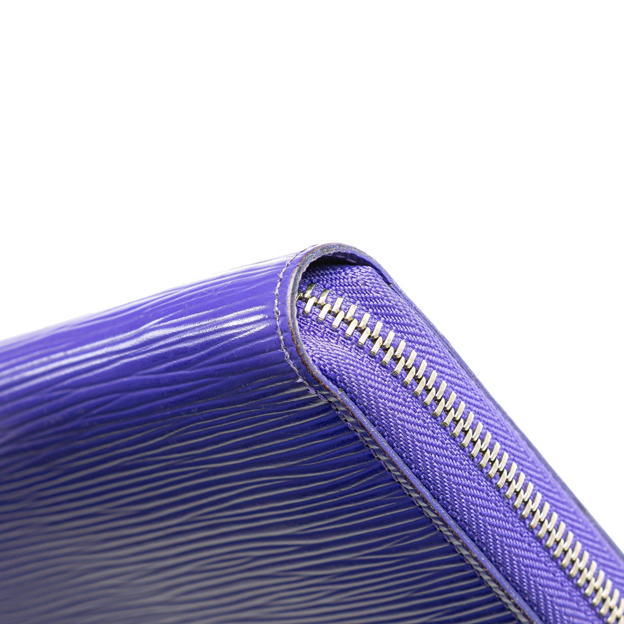 Louis Vuitton Louis Vuitton Epi Zippy Long Wallet Purple Size ONE SIZE - 10 Thumbnail