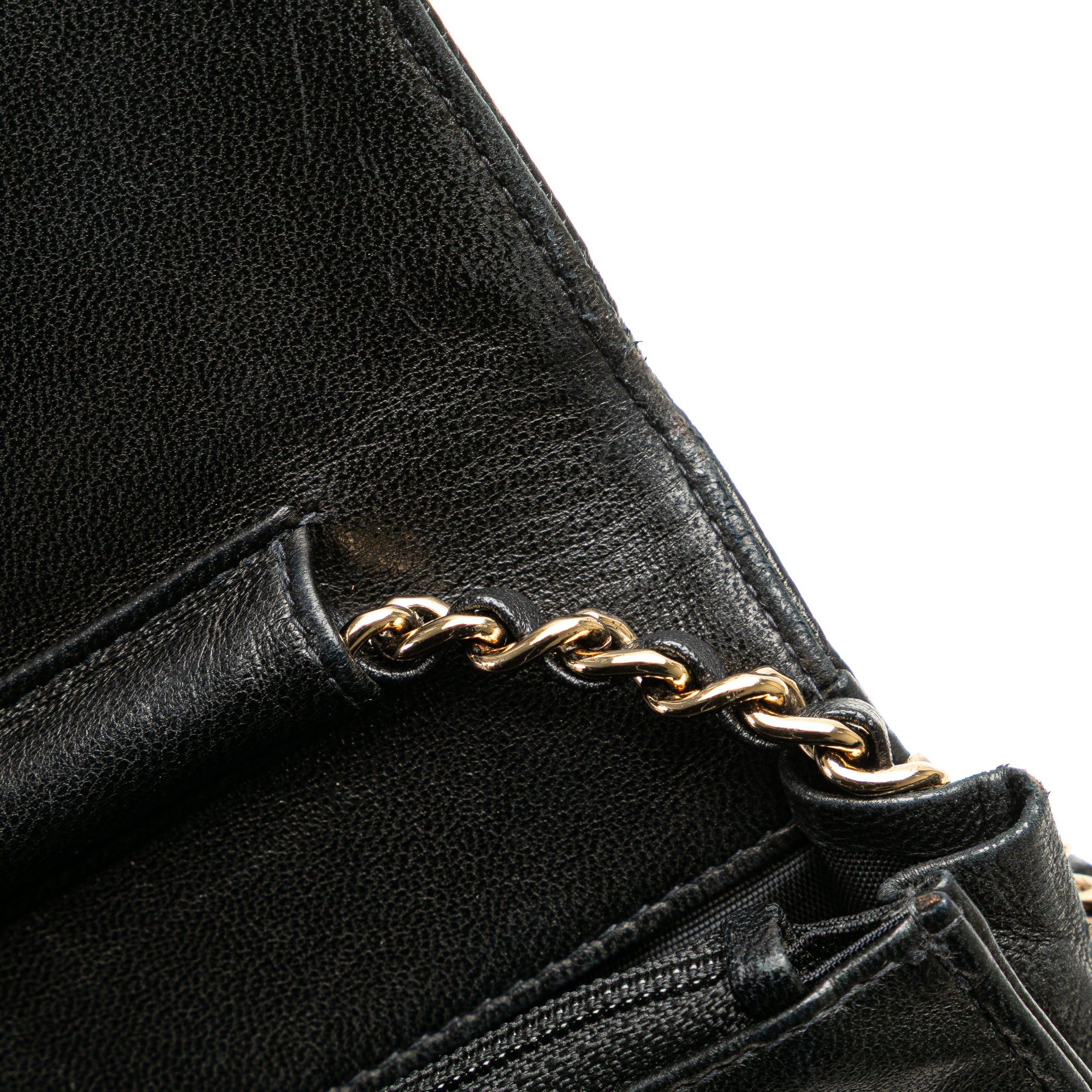 Chanel Chanel CC Caviar Wallet on Chain Black Size ONE SIZE - 12 Thumbnail