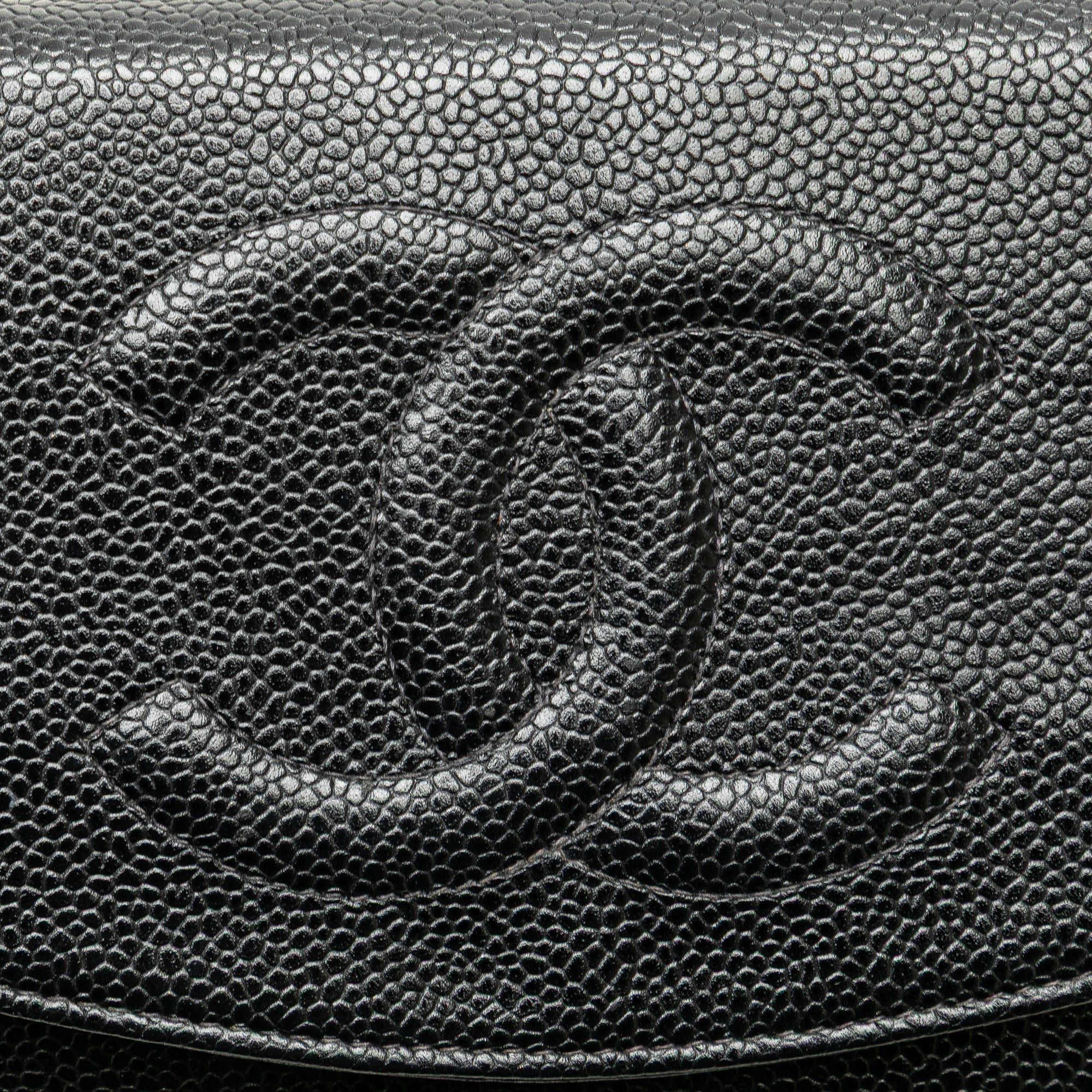 Chanel Chanel CC Caviar Wallet on Chain Black Size ONE SIZE - 9 Thumbnail