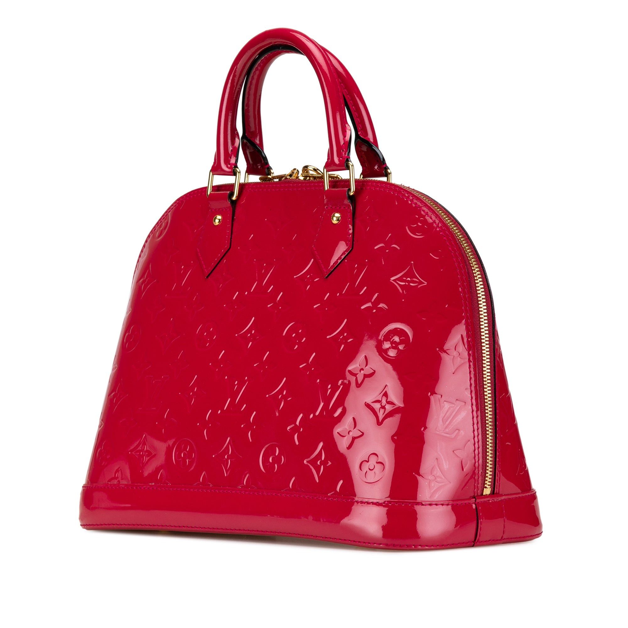 Louis Vuitton Louis Vuitton Monogram Vernis Alma PM Pink Size ONE SIZE - 2 Thumbnail