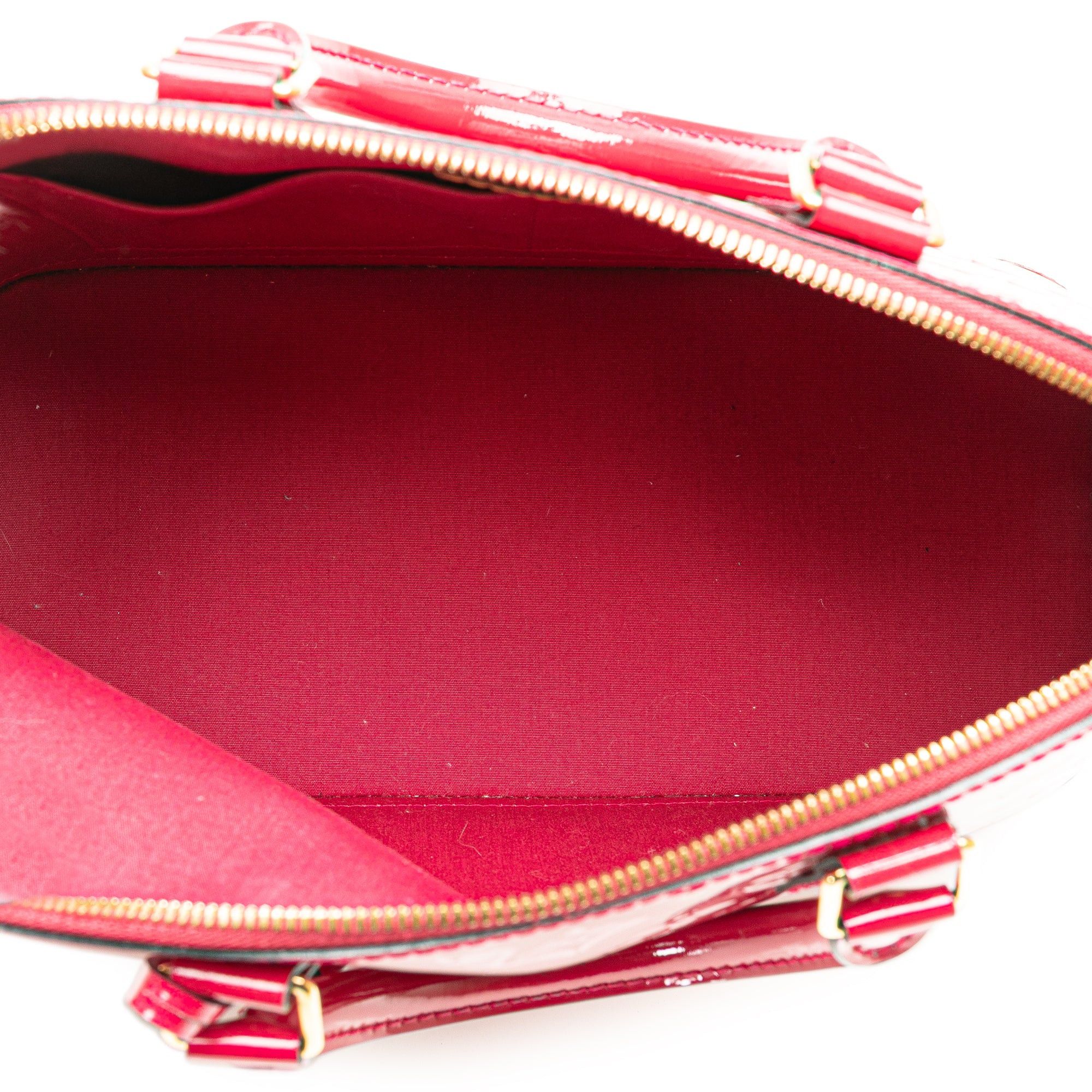 Louis Vuitton Louis Vuitton Monogram Vernis Alma PM Pink Size ONE SIZE - 4 Thumbnail