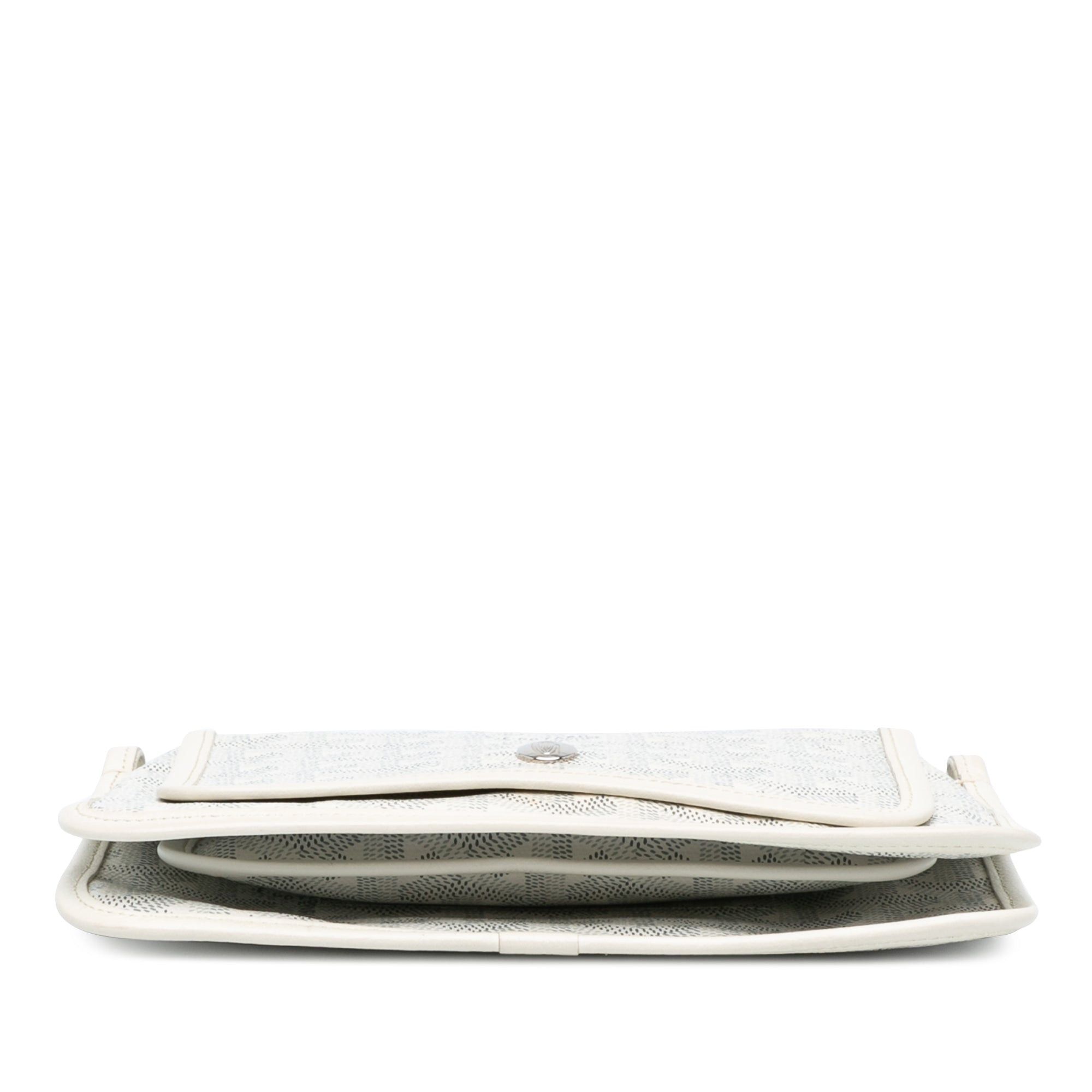 Goyard Goyard Goyardine Plumet Pocket Wallet White Size ONE SIZE - 3 Thumbnail