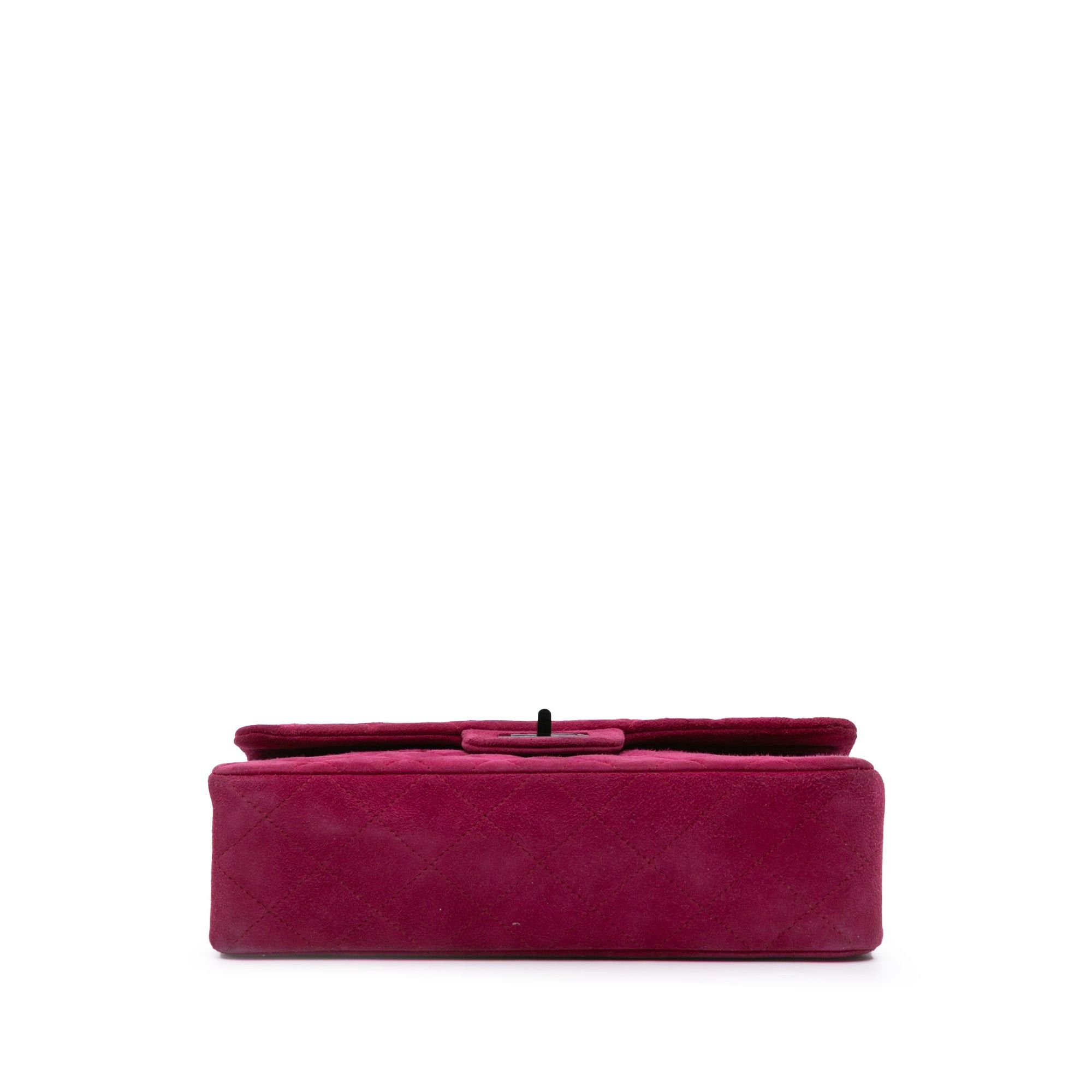 Chanel Chanel Reissue 2.55 Quilted Velvet Double Flap 225 Pink Size ONE SIZE - 3 Thumbnail