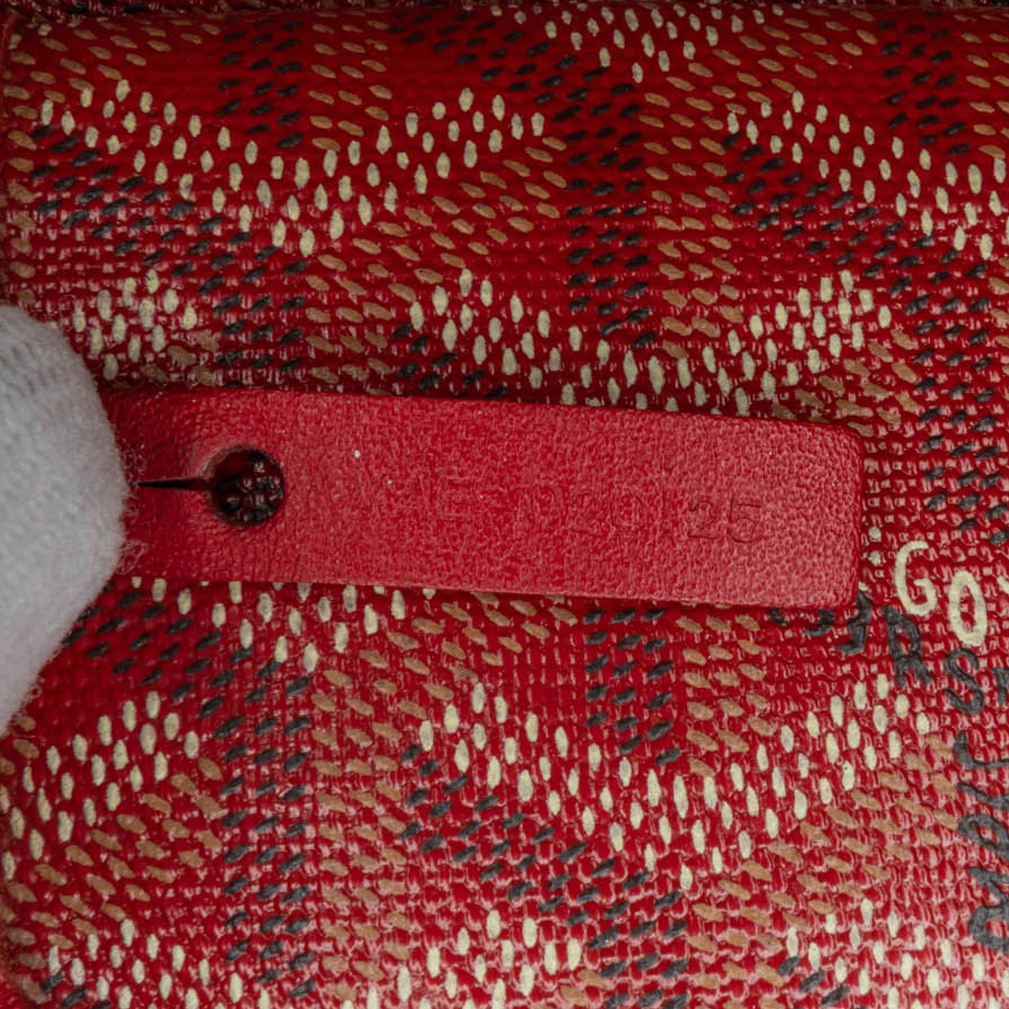 Goyard Goyard Goyardine Saint Louis GM Red Size ONE SIZE - 7 Thumbnail