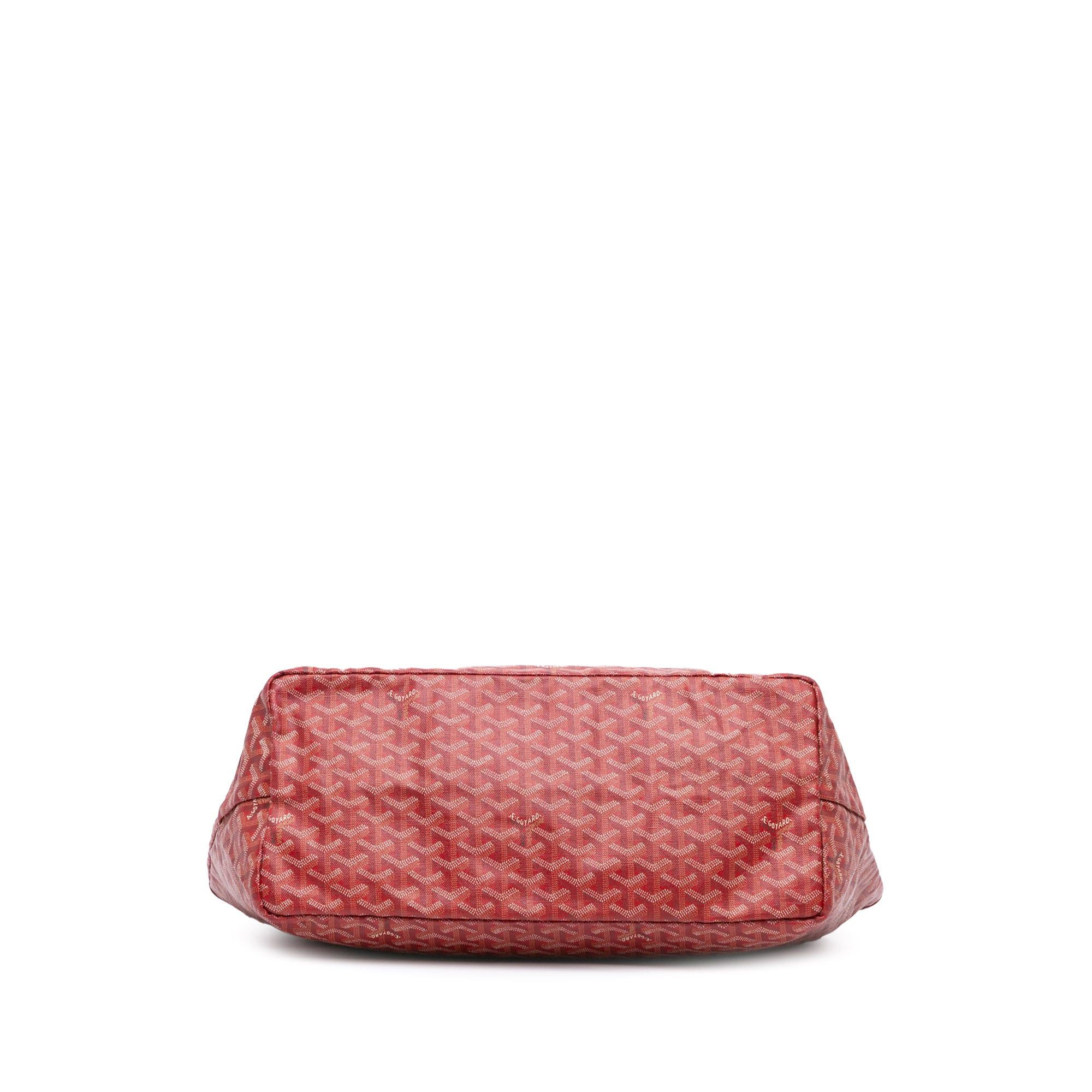 Goyard Goyard Goyardine Saint Louis GM Red Size ONE SIZE - 3 Thumbnail