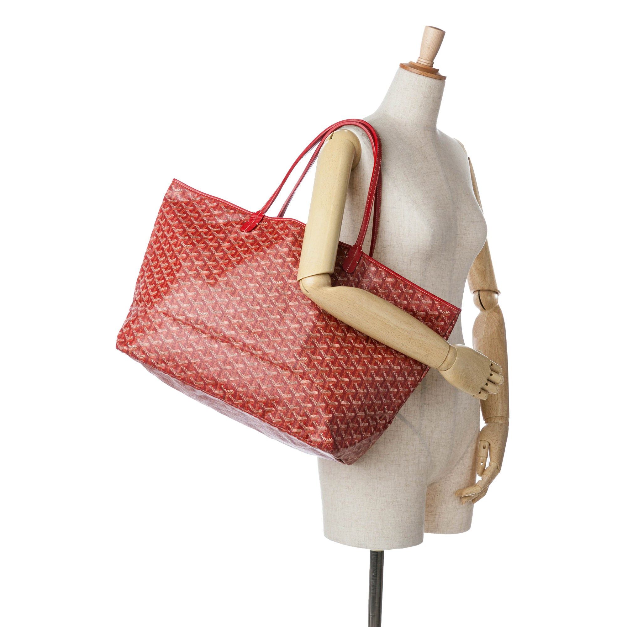 Goyard Goyard Goyardine Saint Louis GM Red Size ONE SIZE - 9 Thumbnail