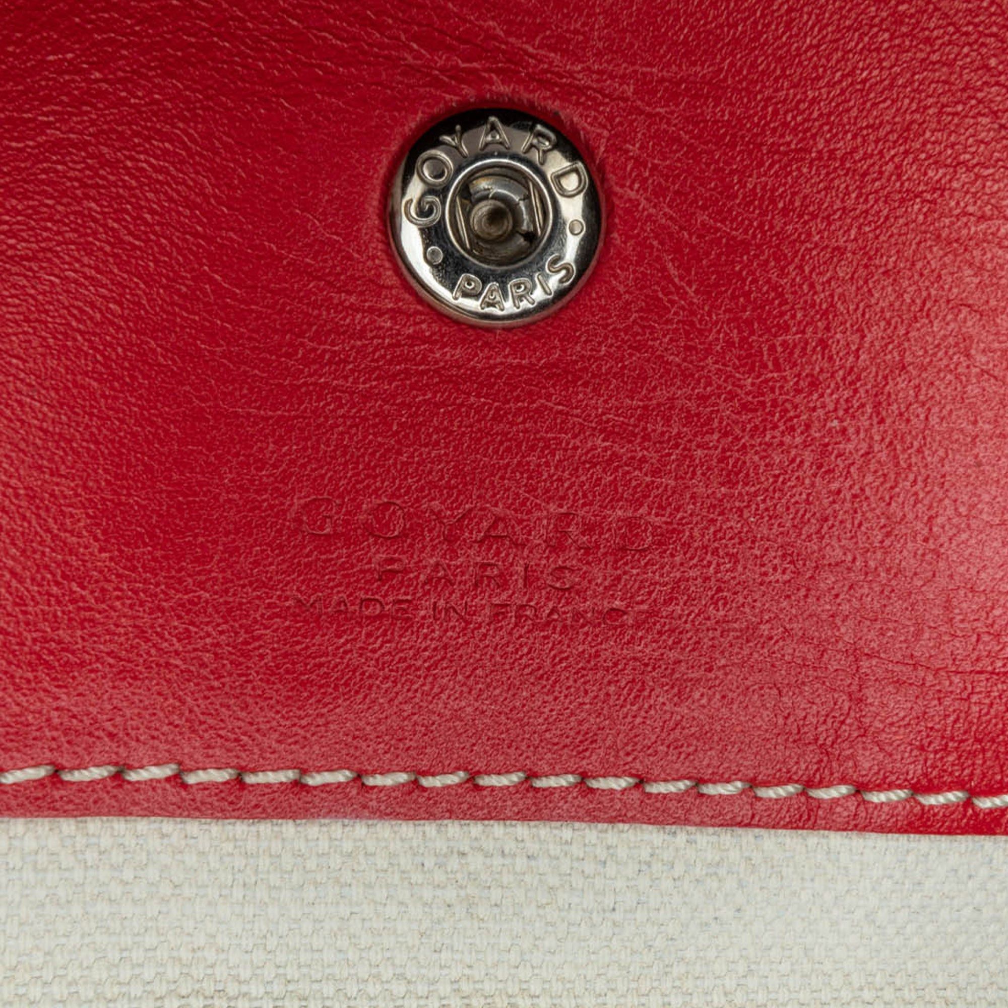 Goyard Goyard Goyardine Saint Louis GM Red Size ONE SIZE - 6 Thumbnail