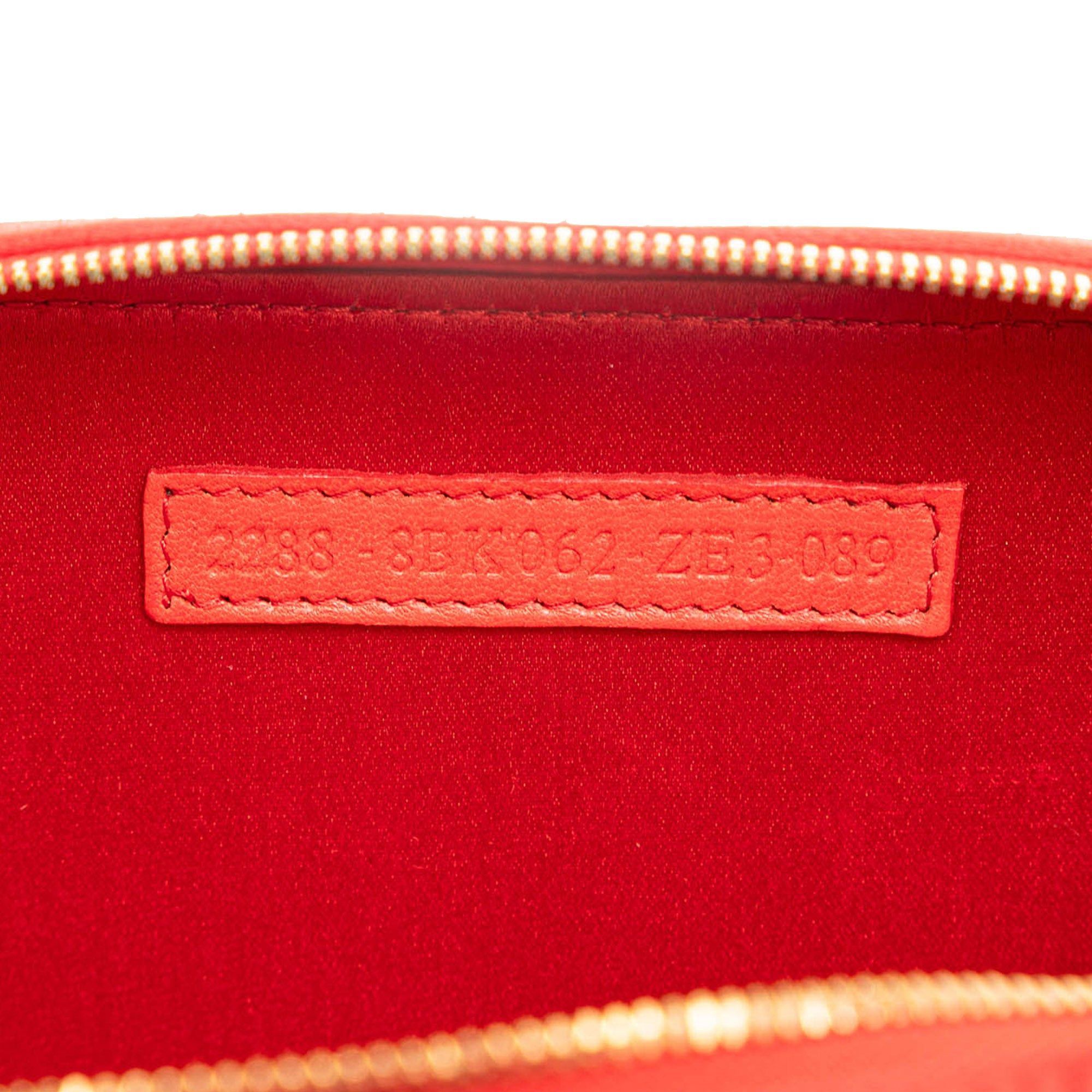 Fendi Fendi Mini FF PVC Satin Tassel Crossbody Red Size ONE SIZE - 6 Thumbnail