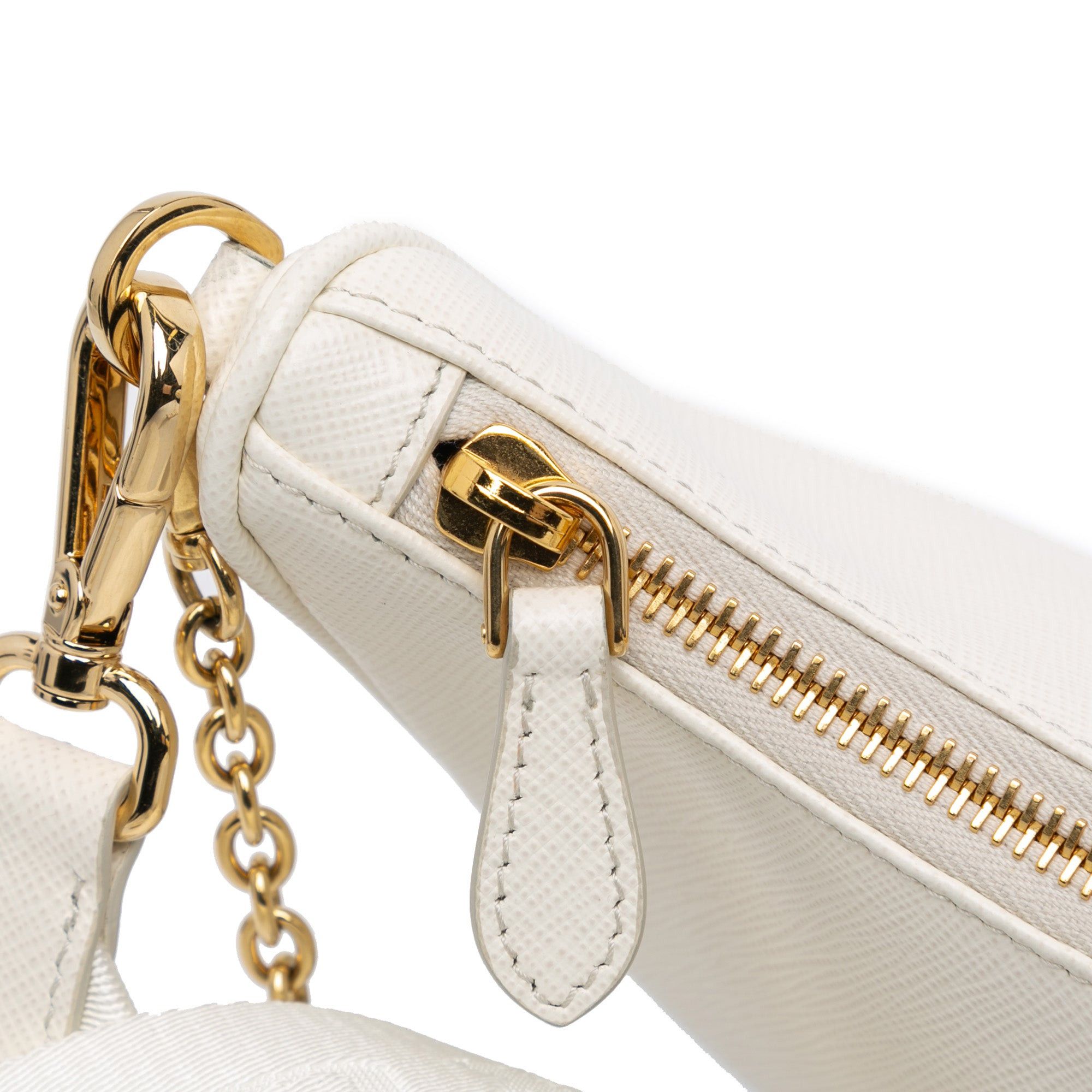 Prada Prada Saffiano Re-Edition 2005 Satchel White Size ONE SIZE - 8 Thumbnail