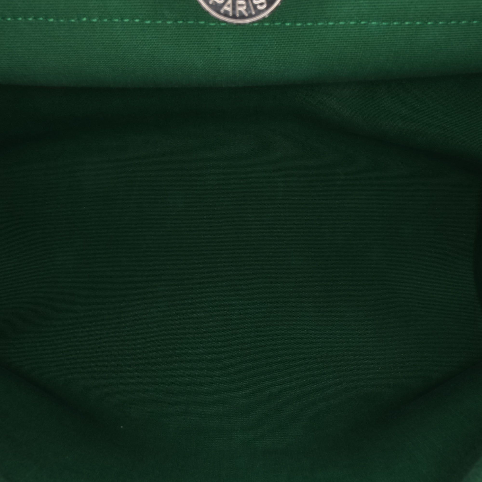 Hermes Hermès Canvas Herbag Zip 31 Green Size ONE SIZE - 6 Thumbnail