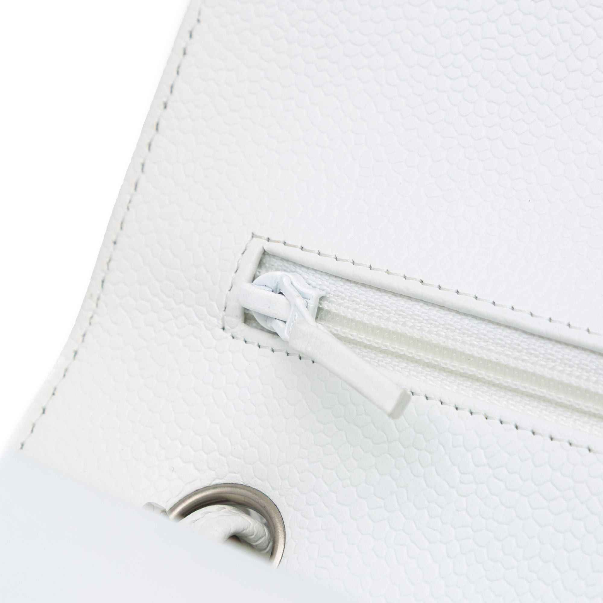 Chanel Chanel Jumbo Classic Caviar Double Flap White Size ONE SIZE - 9 Thumbnail