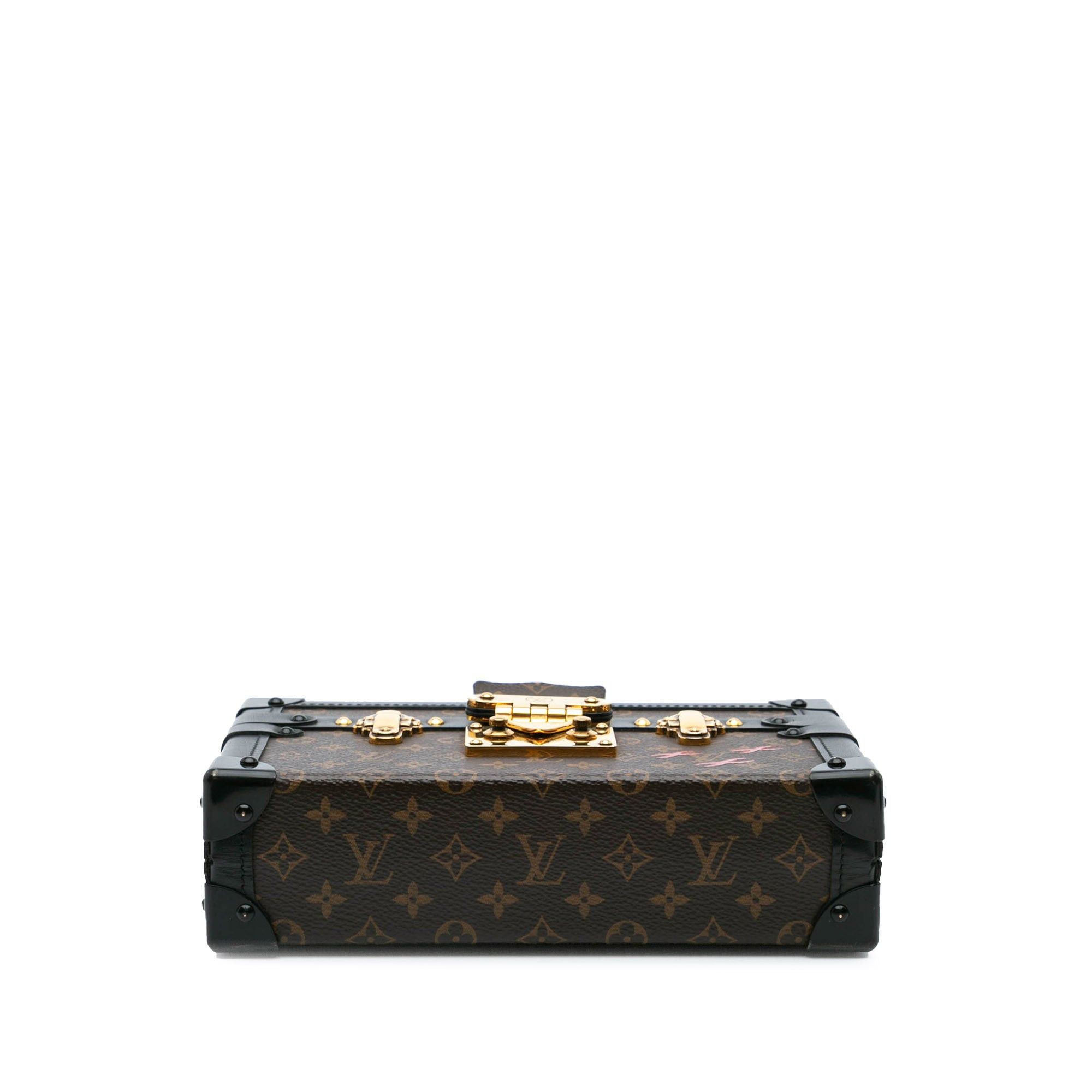 Louis Vuitton Louis Vuitton Monogram Small Malle Brown Size ONE SIZE - 3 Thumbnail
