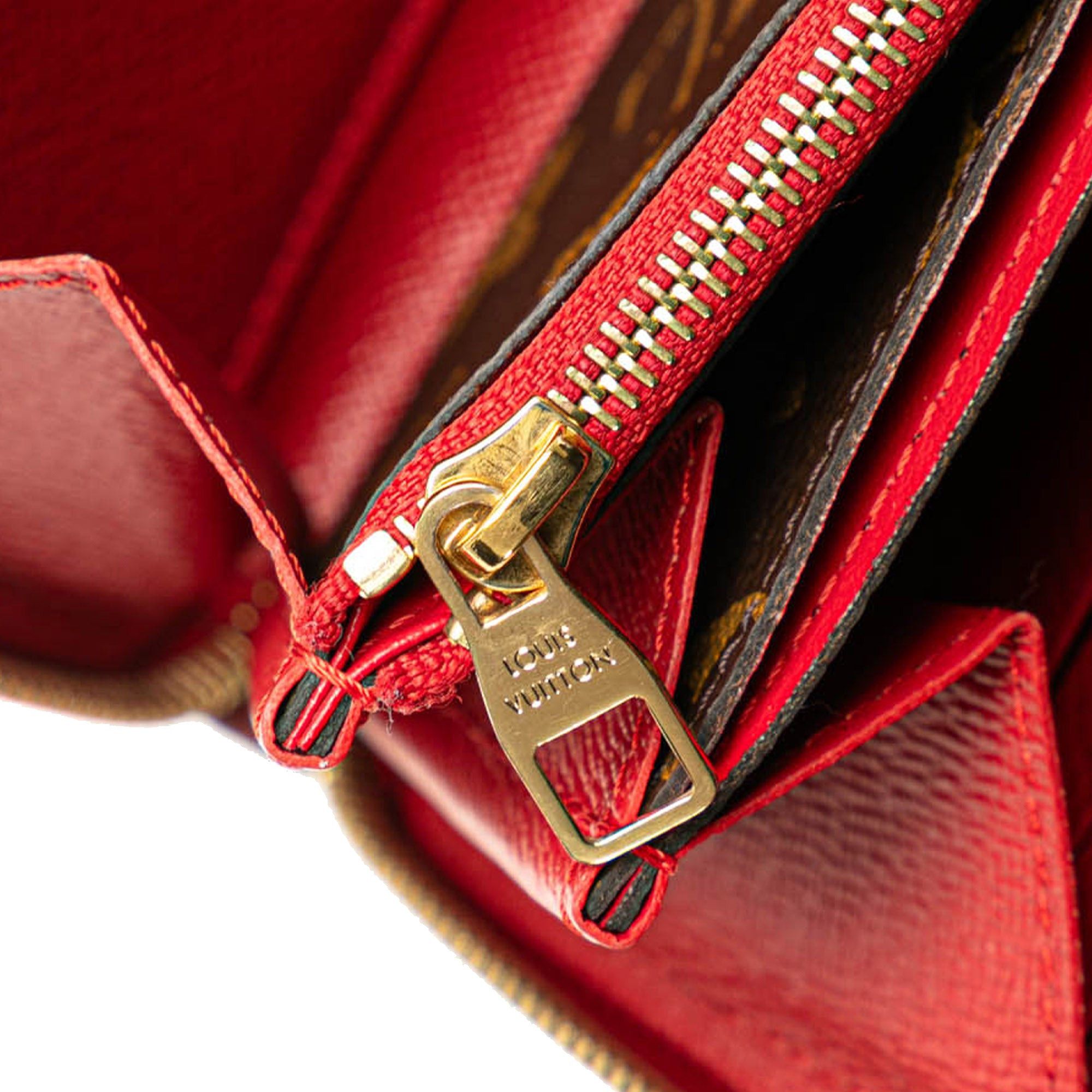 Louis Vuitton Louis Vuitton Monogram Retiro Zippy Wallet Brown Size ONE SIZE - 9 Thumbnail