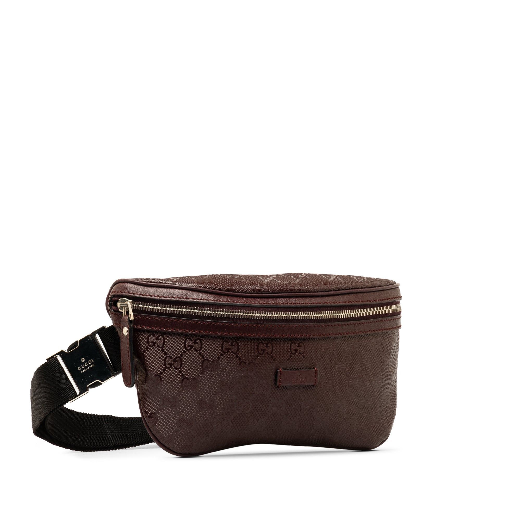 Gucci Gucci GG Imprime Belt Bag Red Size ONE SIZE - 2 Thumbnail