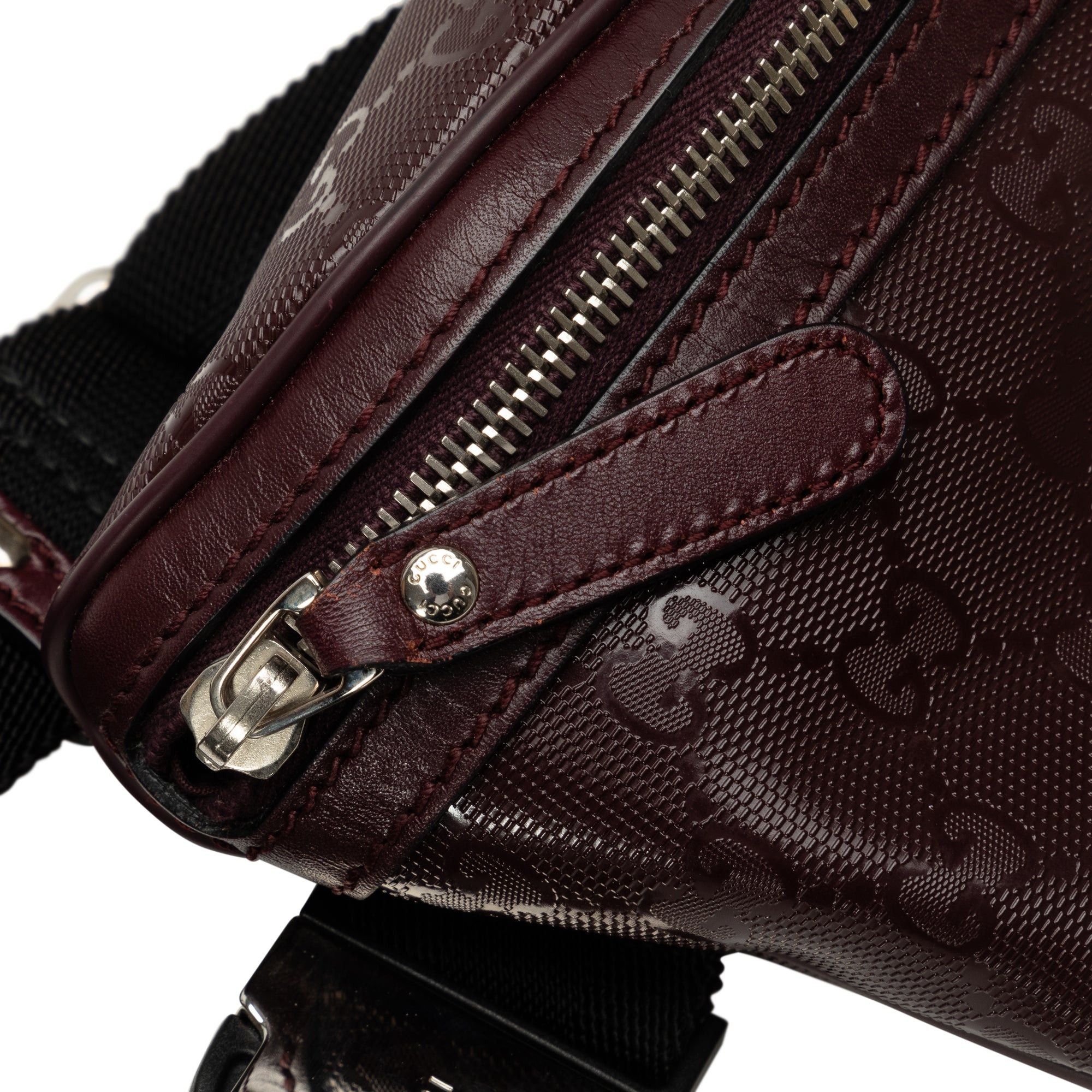Gucci Gucci GG Imprime Belt Bag Red Size ONE SIZE - 8 Thumbnail