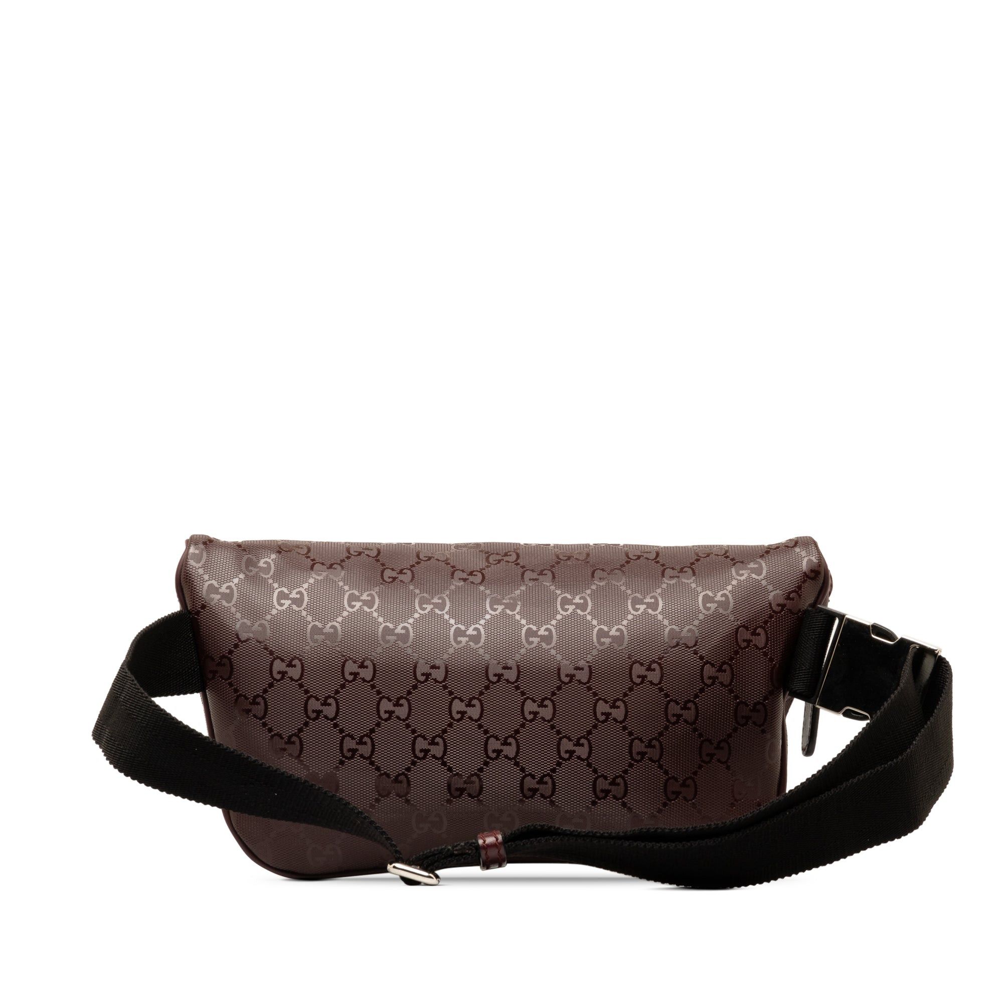 Gucci Gucci GG Imprime Belt Bag Red Size ONE SIZE - 3 Thumbnail