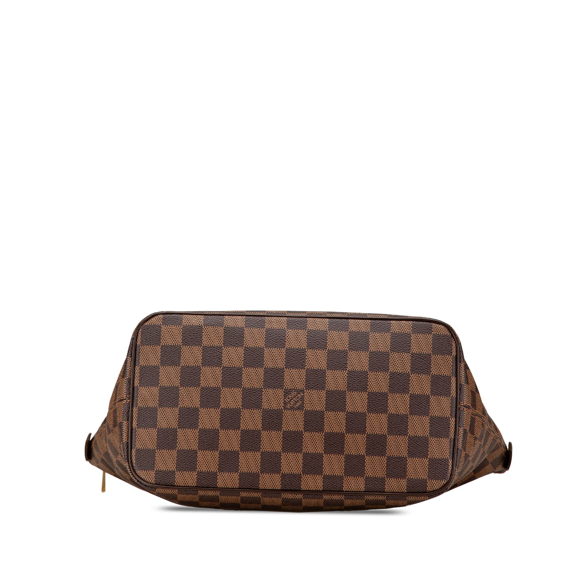 Louis Vuitton Louis Vuitton Damier Ebene Saleya PM Brown Size ONE SIZE - 3 Thumbnail