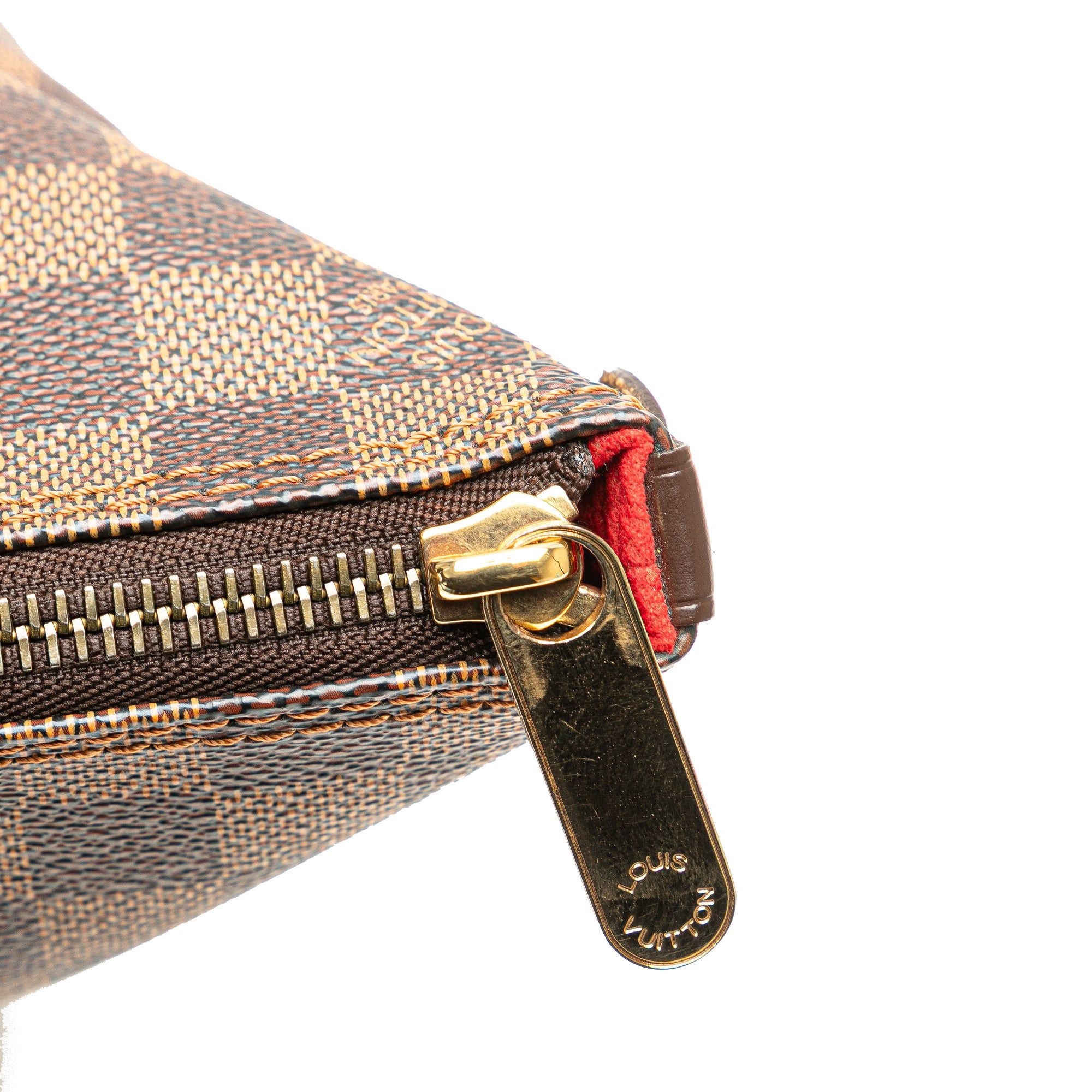 Louis Vuitton Louis Vuitton Damier Ebene Saleya PM Brown Size ONE SIZE - 7 Thumbnail