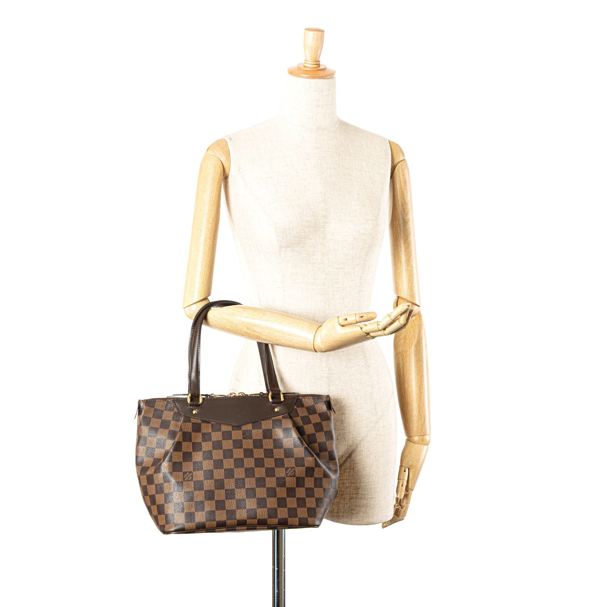 Louis Vuitton Louis Vuitton Damier Ebene Westminster PM Brown Size ONE SIZE - 12 Thumbnail