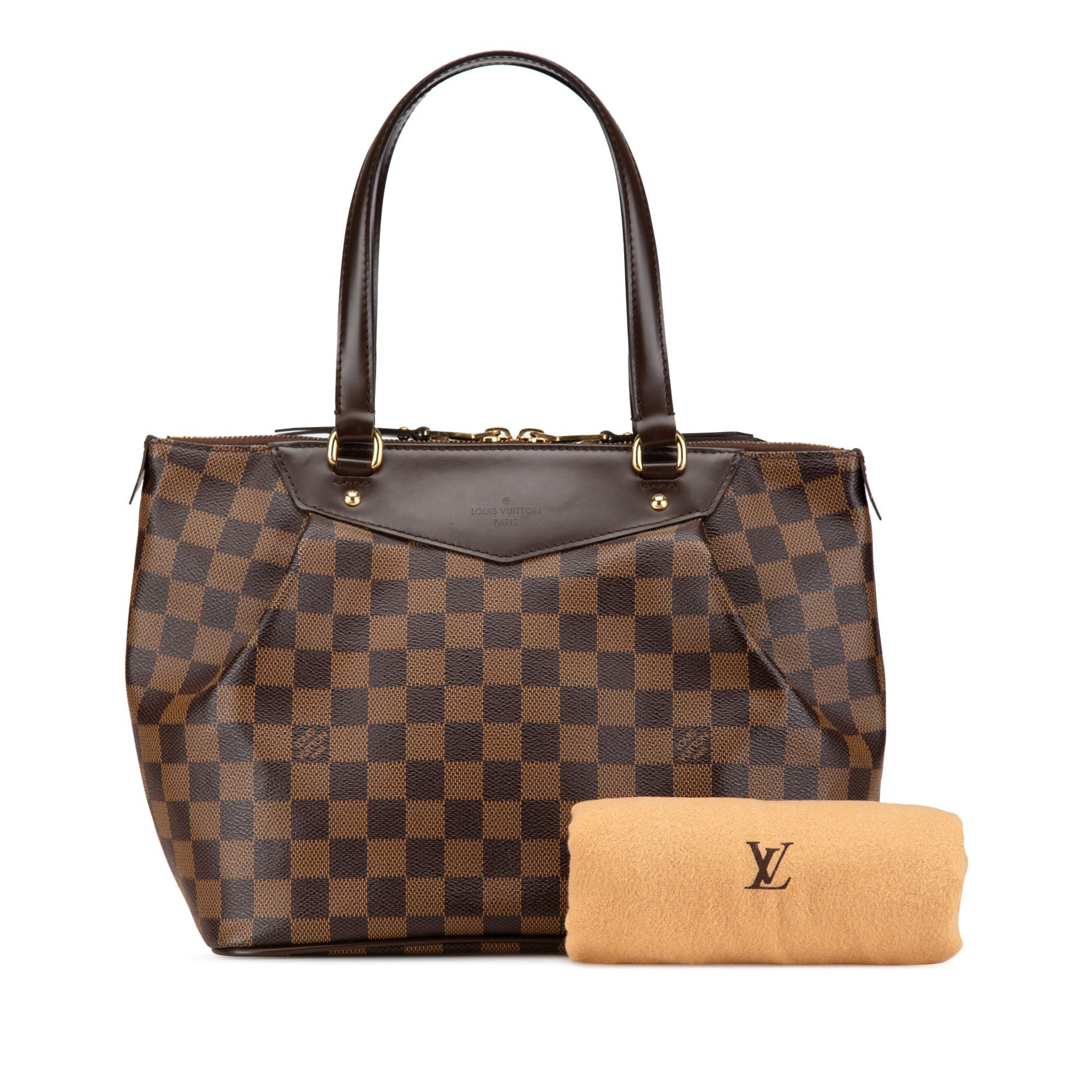 Louis Vuitton Louis Vuitton Damier Ebene Westminster PM Brown Size ONE SIZE - 13 Thumbnail