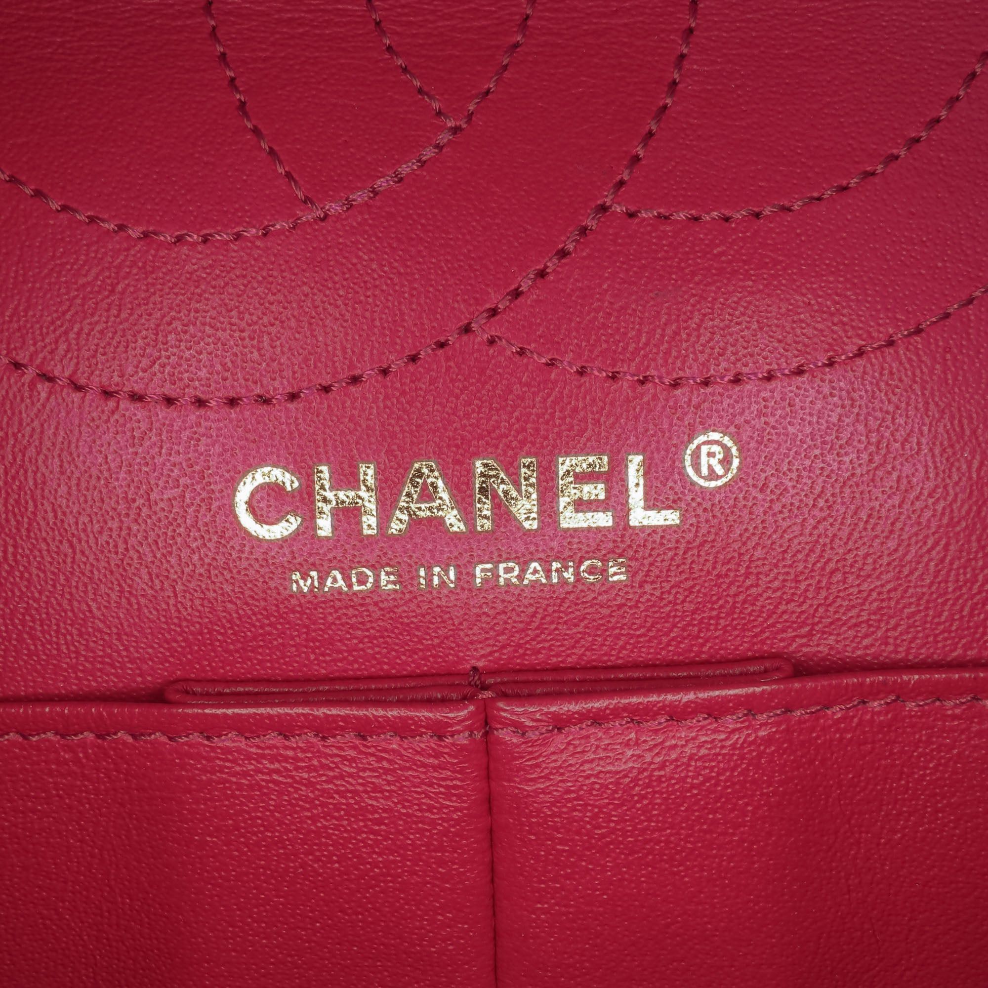 Chanel Chanel Reissue 2.55 Quilted Caviar Double Flap 226 Pink Size ONE SIZE - 5 Thumbnail