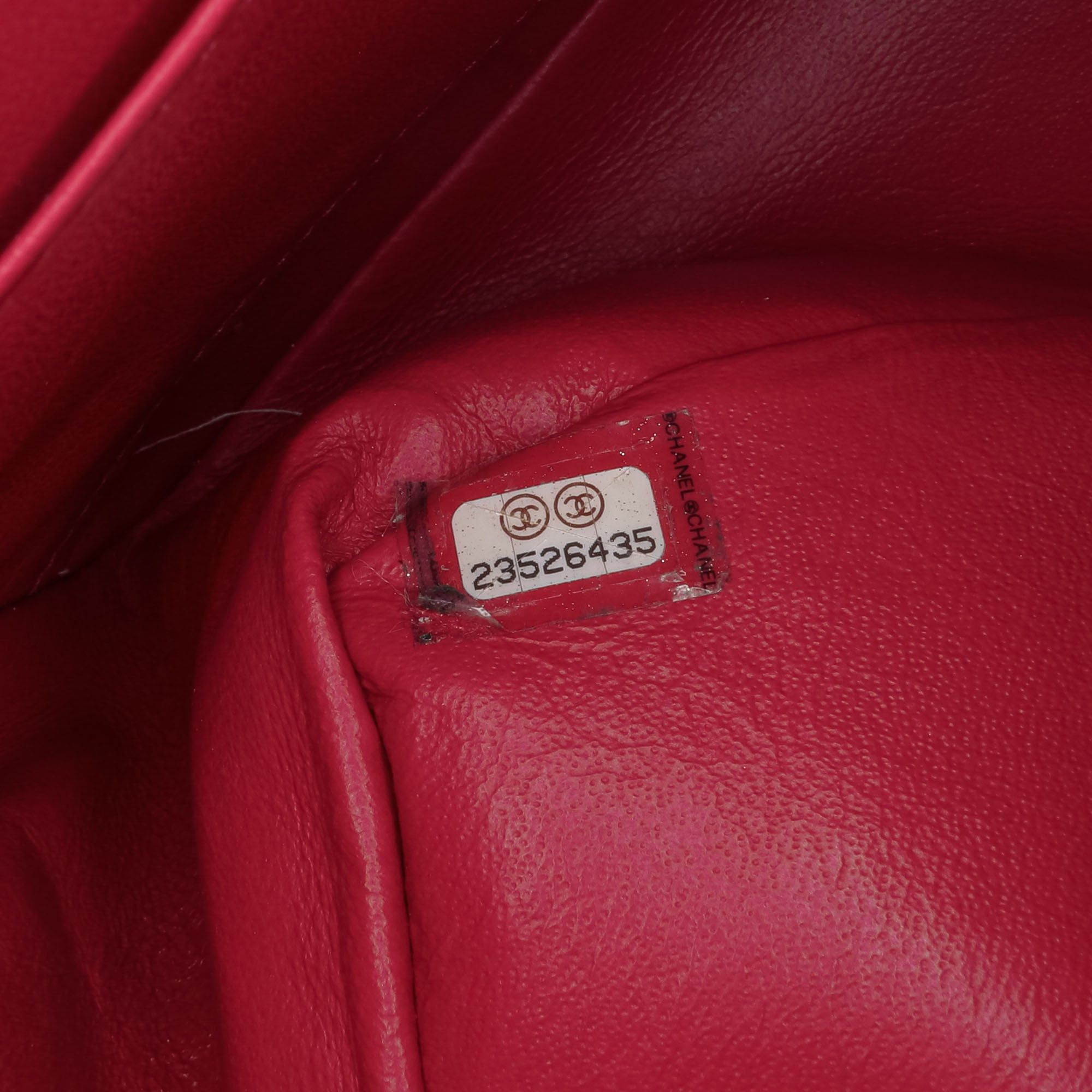 Chanel Chanel Reissue 2.55 Quilted Caviar Double Flap 226 Pink Size ONE SIZE - 6 Thumbnail