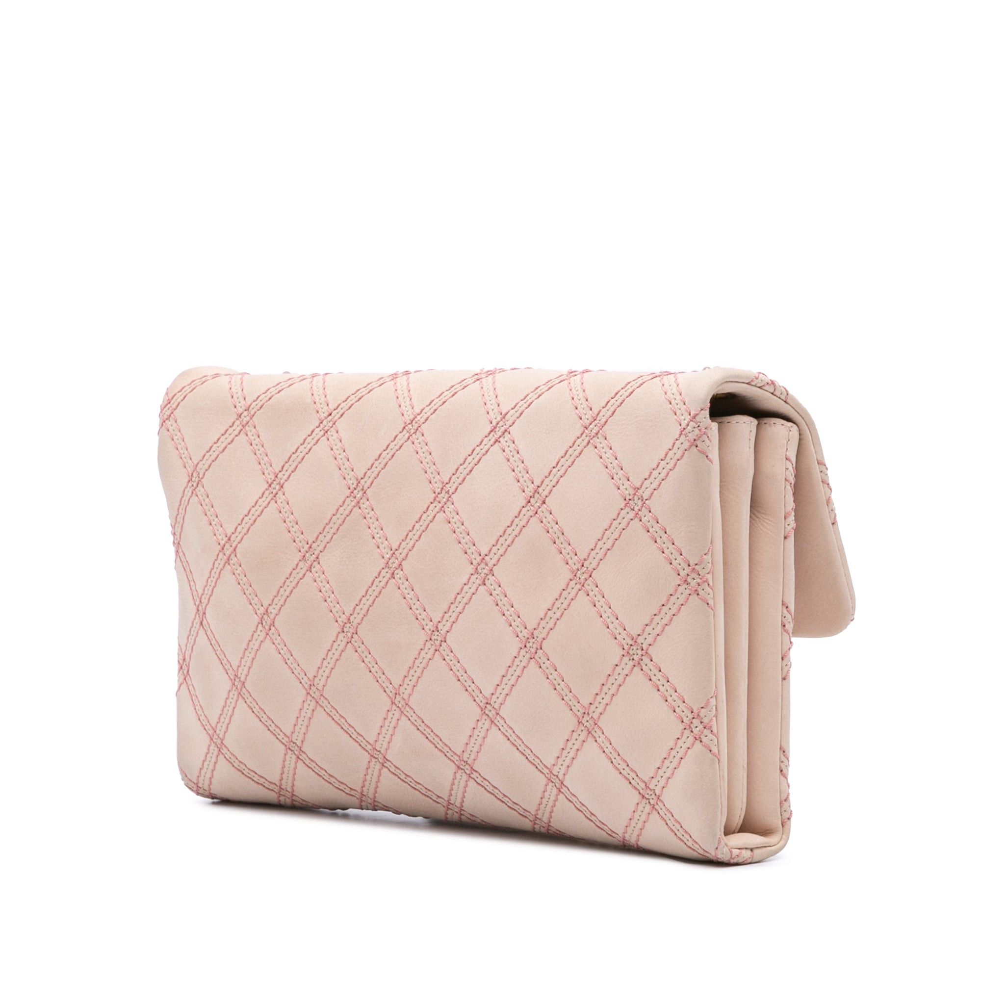 Chanel Chanel Jumbo Quilted Calfskin Triple Stitched Flap Brown Size ONE SIZE - 2 Thumbnail