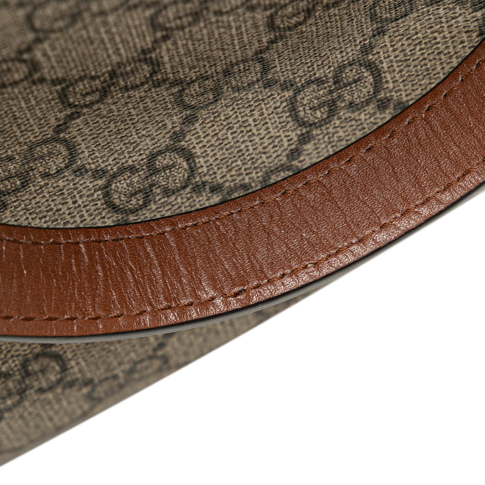 Gucci Gucci Small GG Supreme Satchel Brown Size ONE SIZE - 2 Thumbnail