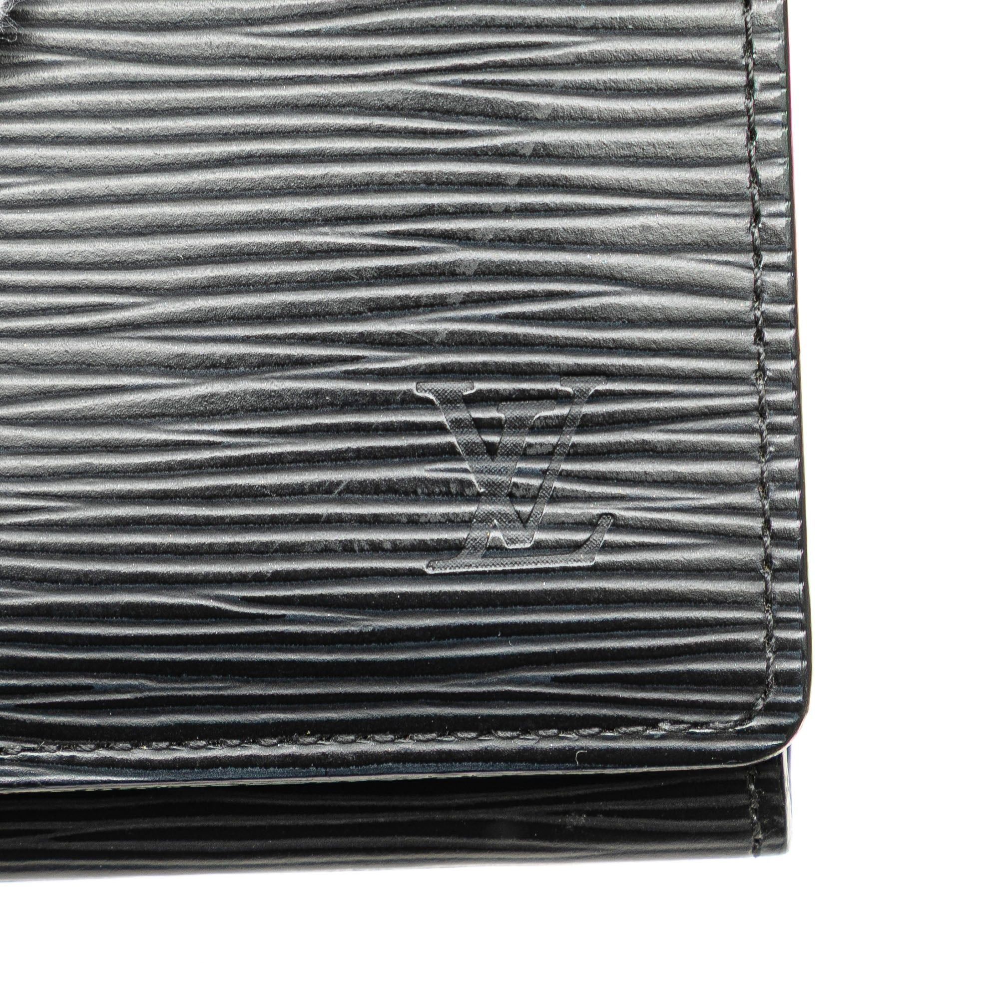 Louis Vuitton Louis Vuitton Epi Coin Purse Black Size ONE SIZE - 7 Thumbnail