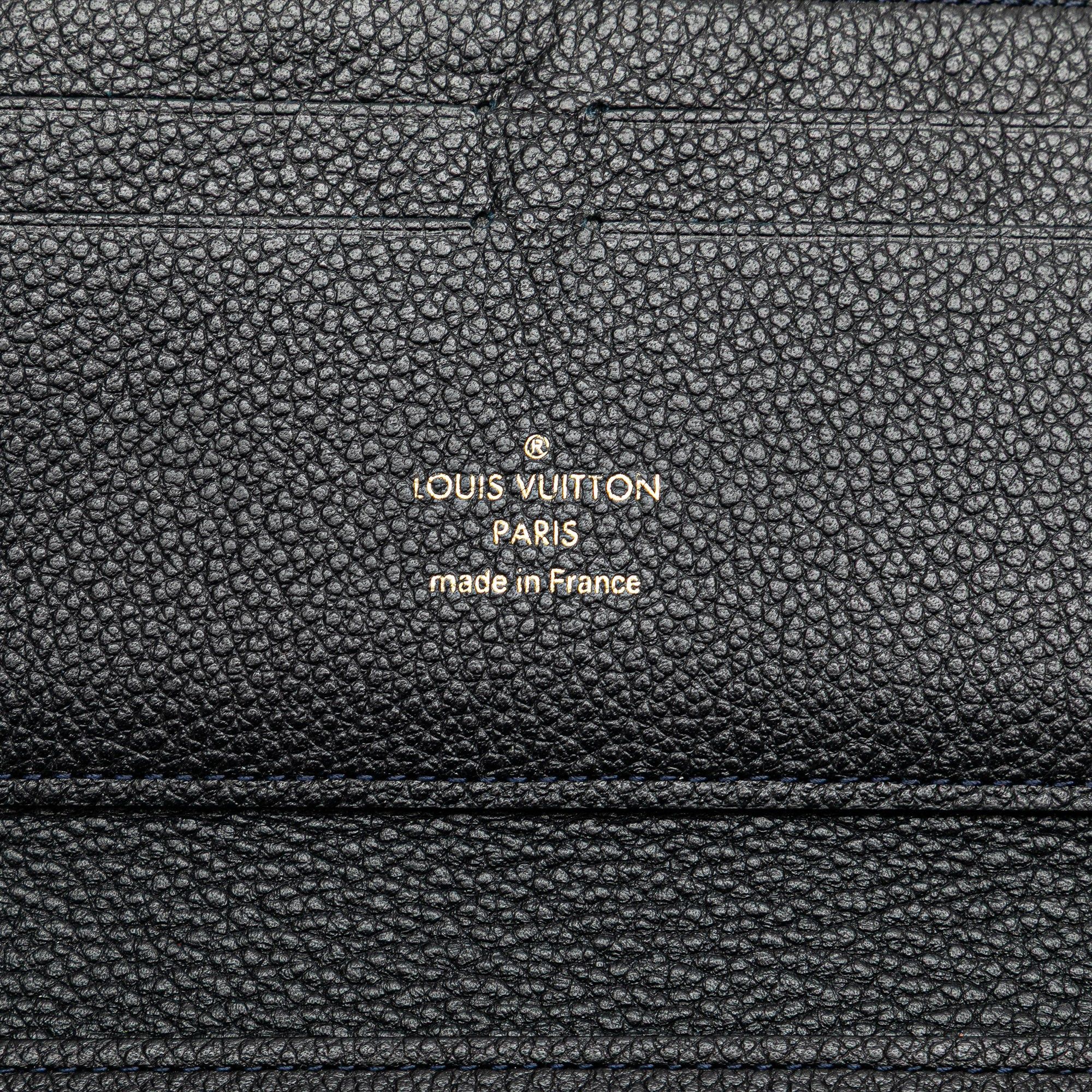 Louis Vuitton Louis Vuitton Monogram Empreinte Zippy Long Wallet Black Size ONE SIZE - 6 Thumbnail