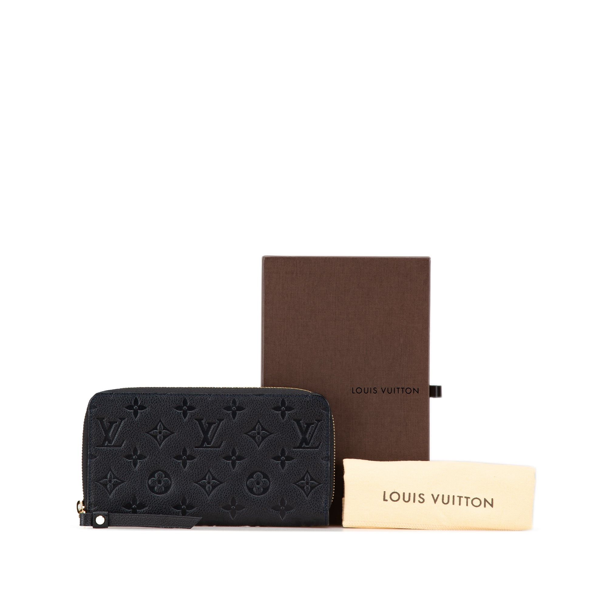 Louis Vuitton Louis Vuitton Monogram Empreinte Zippy Long Wallet Black Size ONE SIZE - 14 Thumbnail