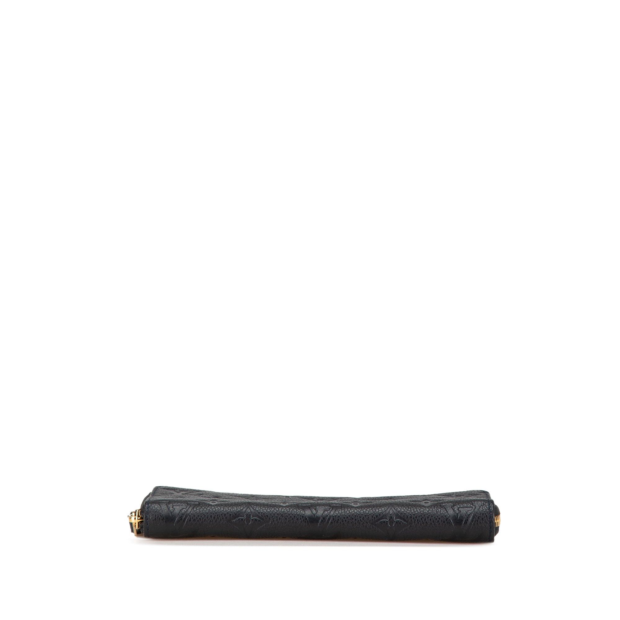 Louis Vuitton Louis Vuitton Monogram Empreinte Zippy Long Wallet Black Size ONE SIZE - 3 Thumbnail